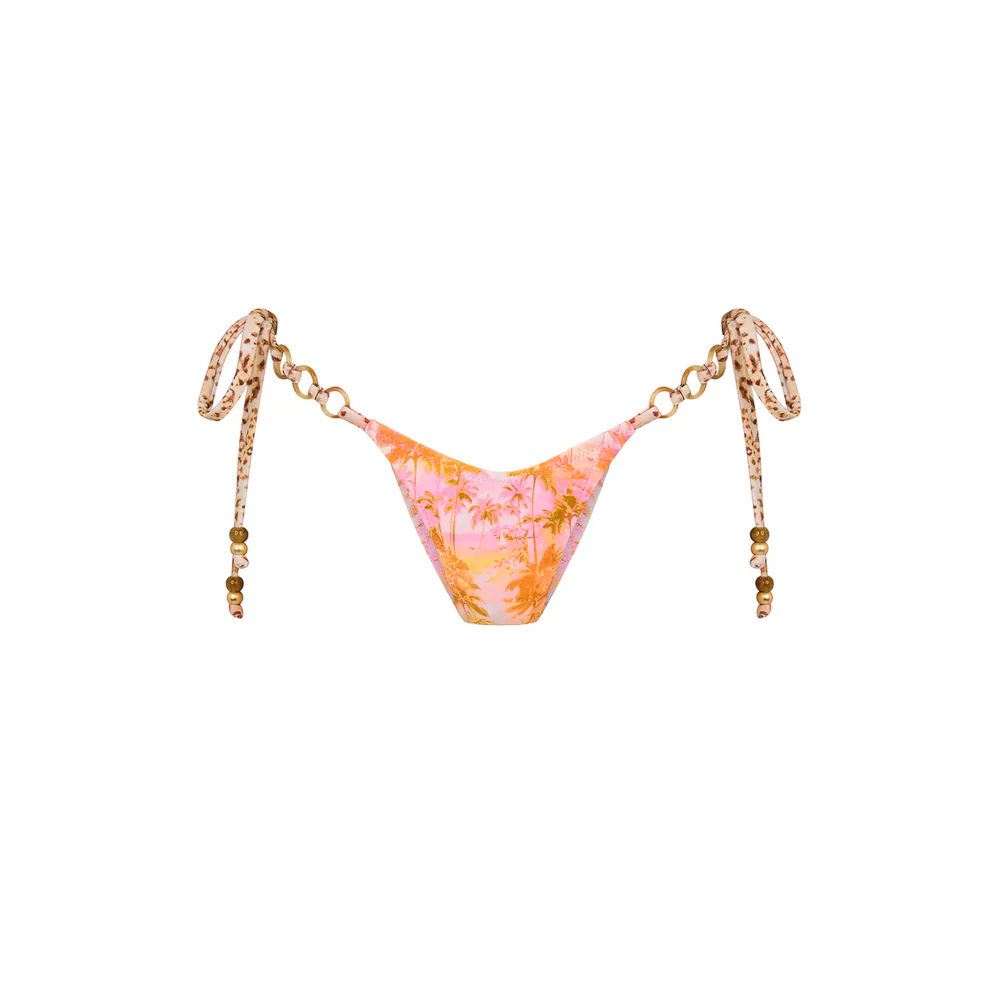 Kulani Kinis Orange Wild Skies Ring Tie Bottom