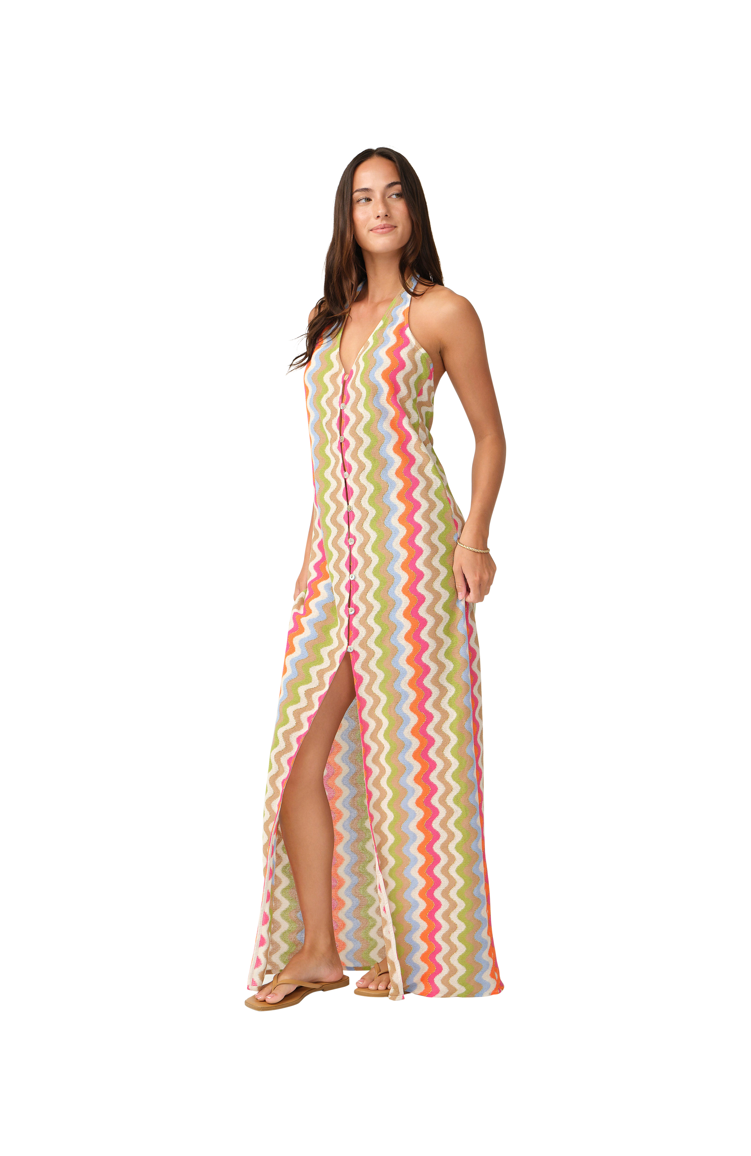 PQ Swim Jacka Mae Halter Jurk