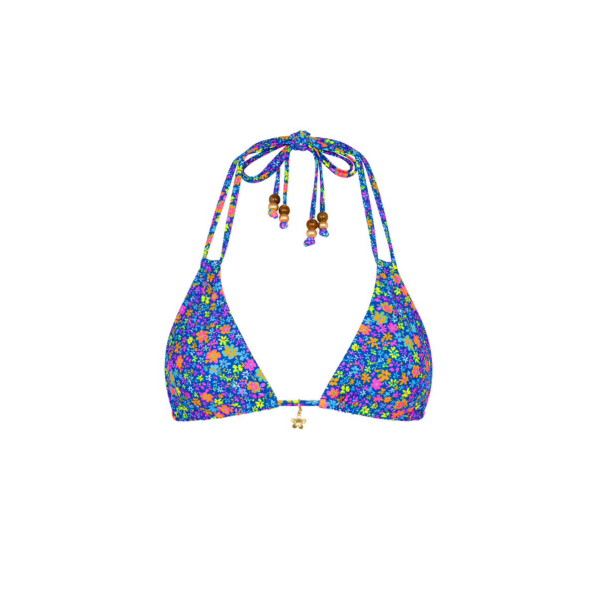 Kulani Kinis Electric Bloom Halter Top