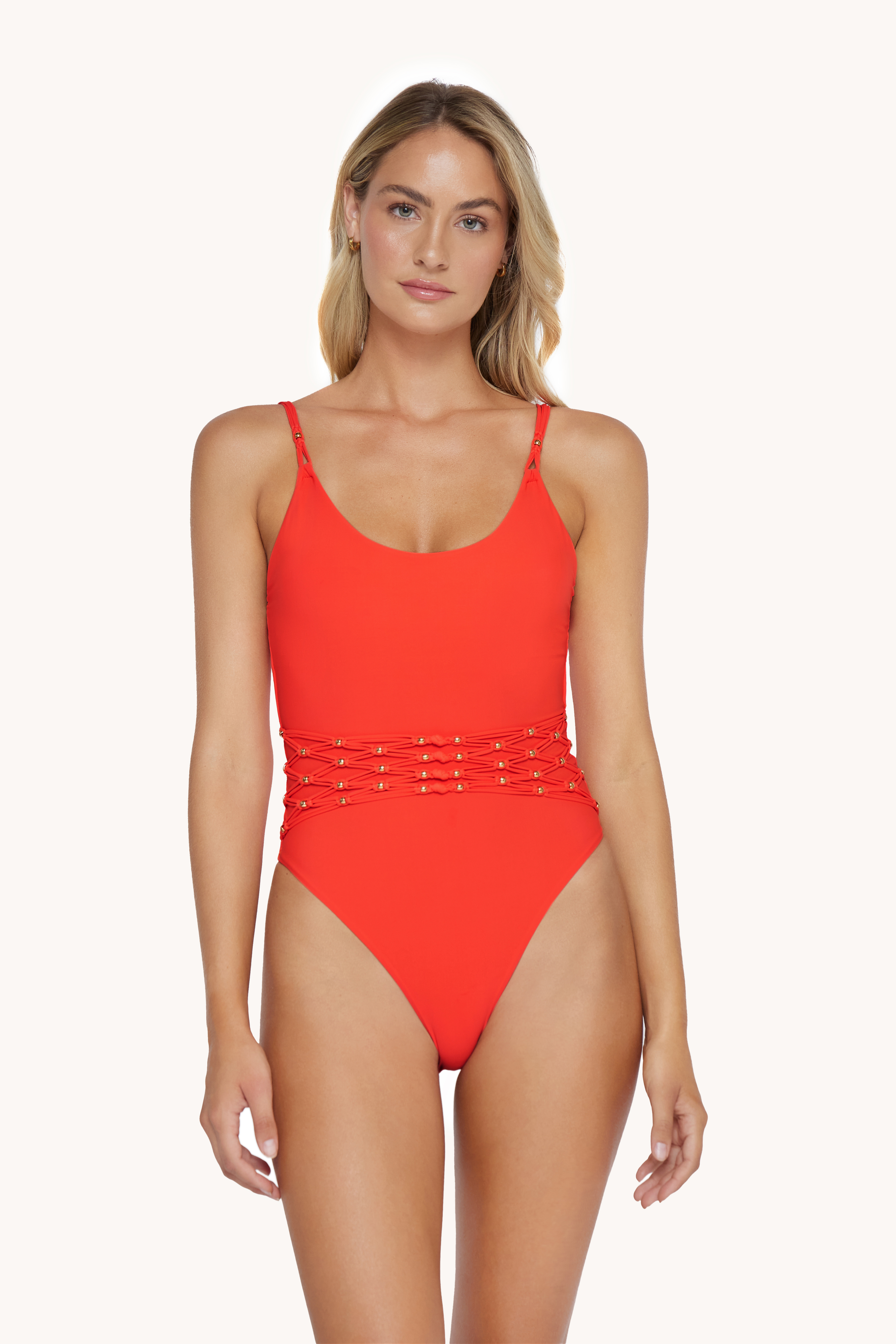 Pilyq Swim Milos Brynn One Piece Red