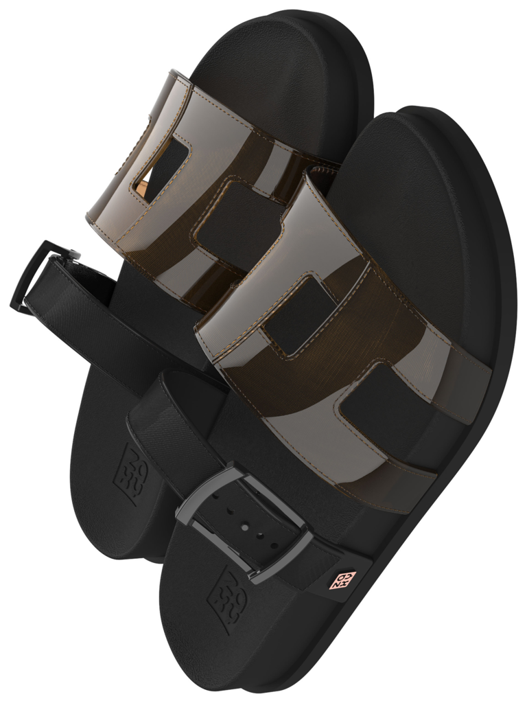 Zaxy Sandalen Zwart/Bruin Zaxy Sandalen Zwart/Bruin