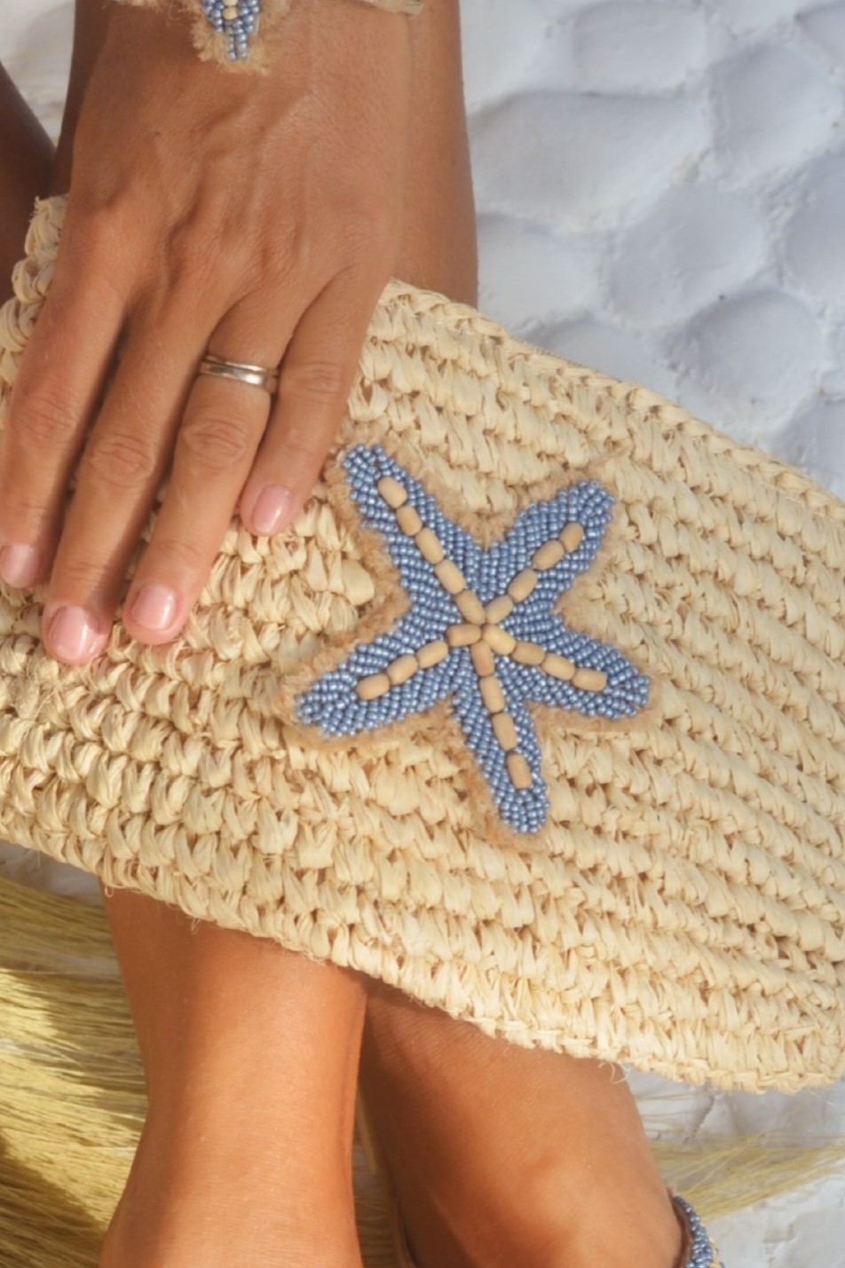 Hot Lava Clutch Starfish Zipper Jeans