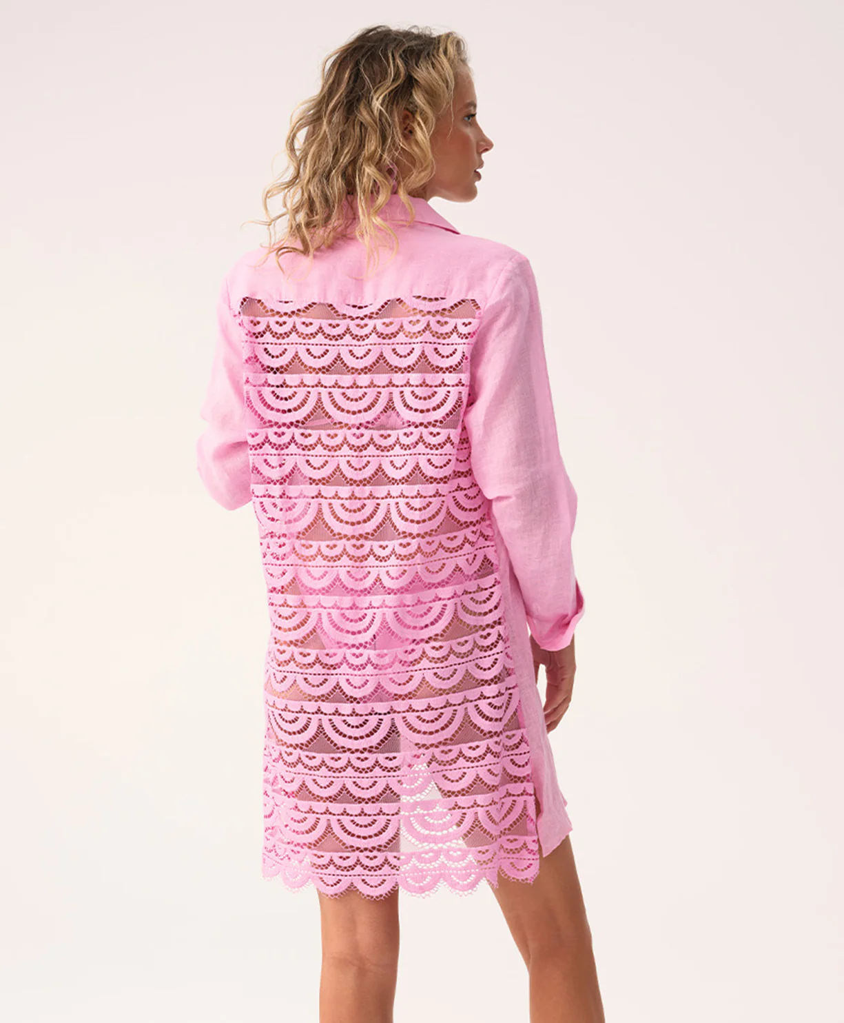 PQ Swim Wisteria Millie Tie Kanten Tuniek