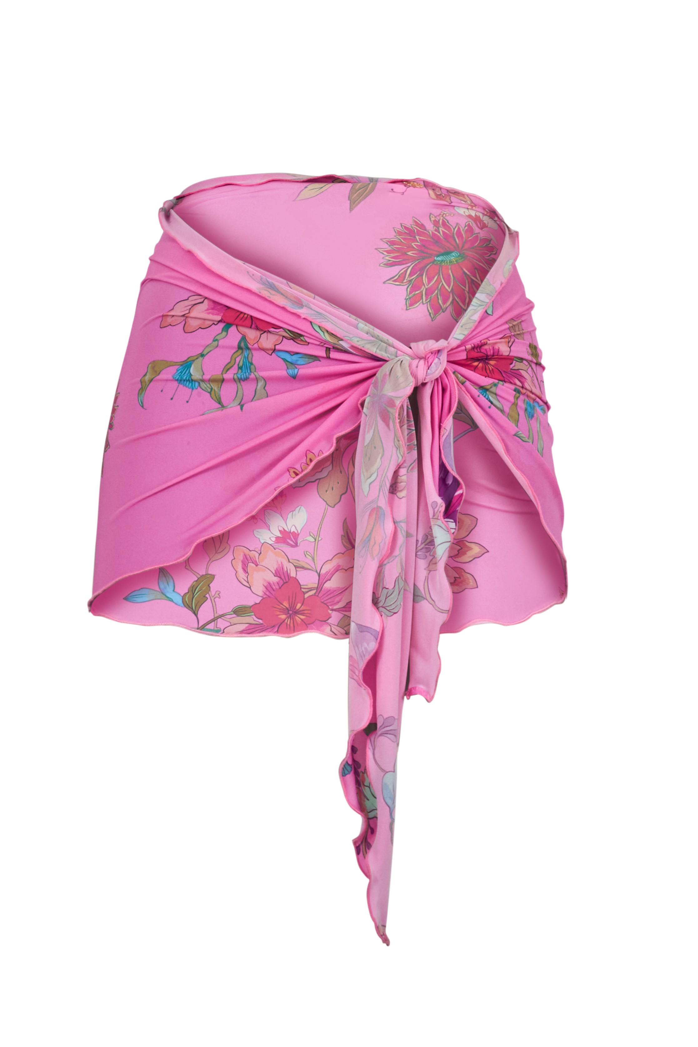 Pïlyq Swim Garden Pink Mini Pareo