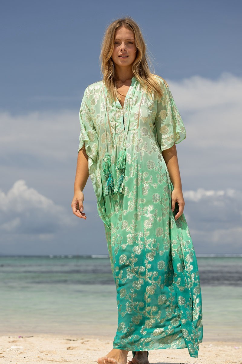 Miss June Kaftan Phoebe Green 