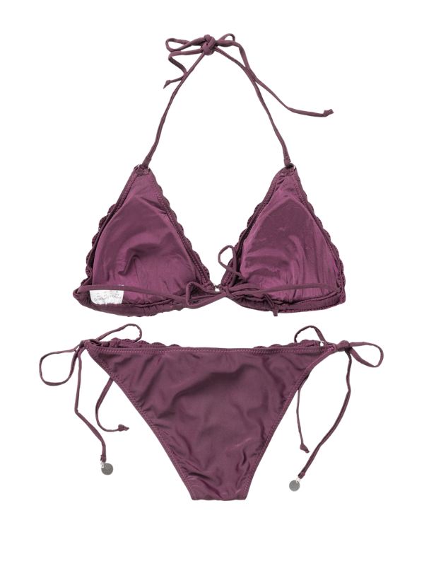 Panos Emporio Kandia Crochet Bikini Berry