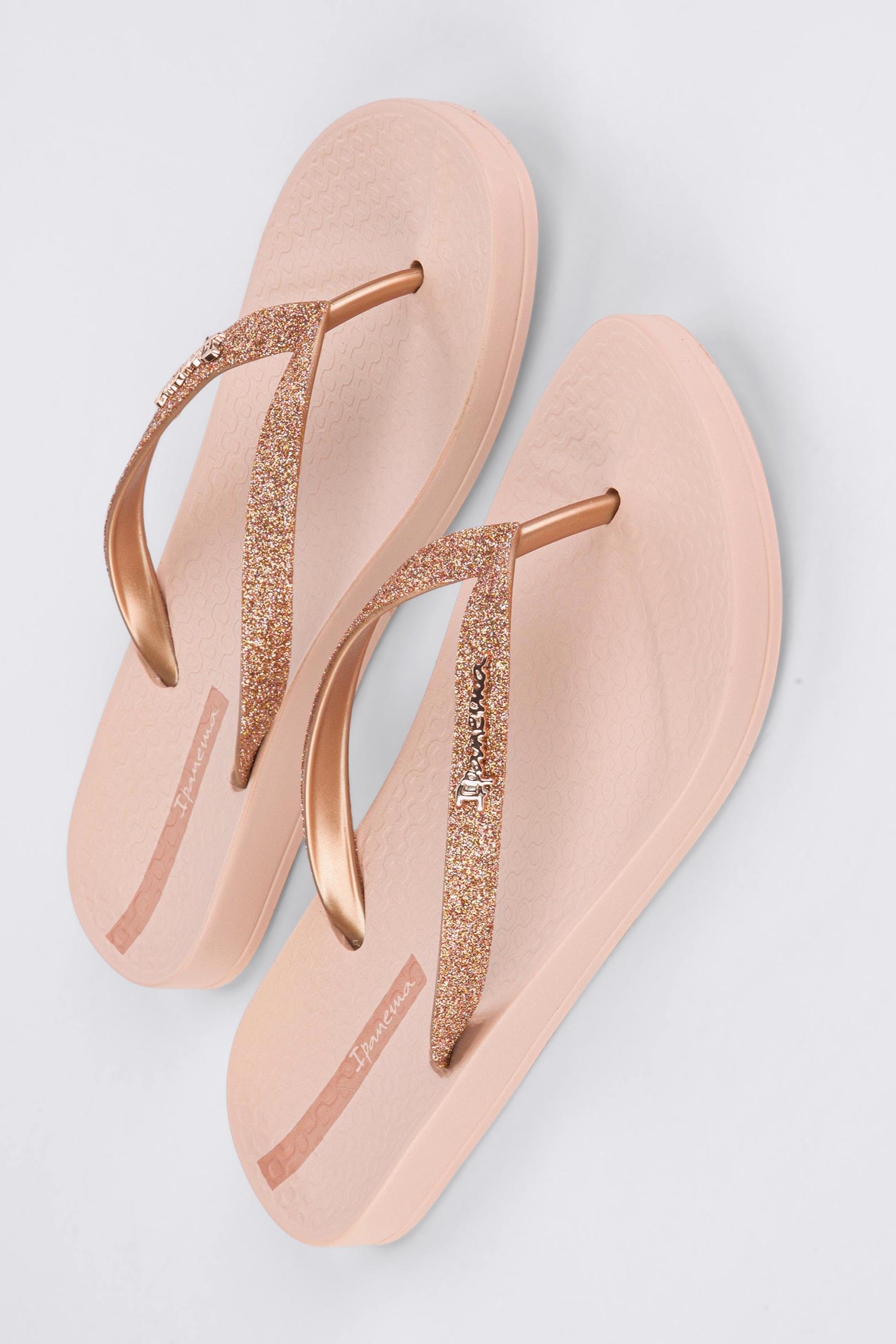 Ipanema Slippers Licht Roos met Glitter