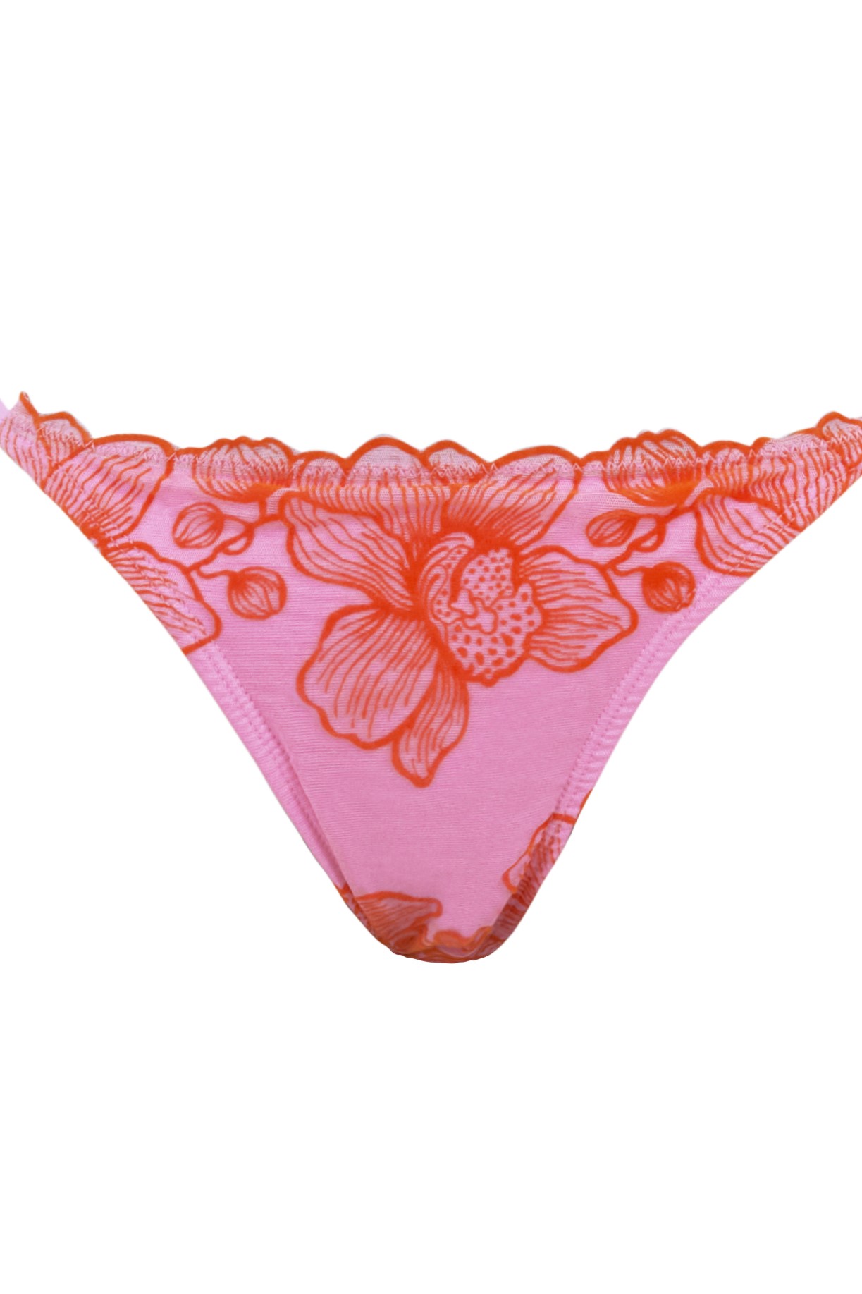 PQ Swim Capri Mesh Tie Side Broekje PQ Swim Capri Mesh Tie Side Broekje