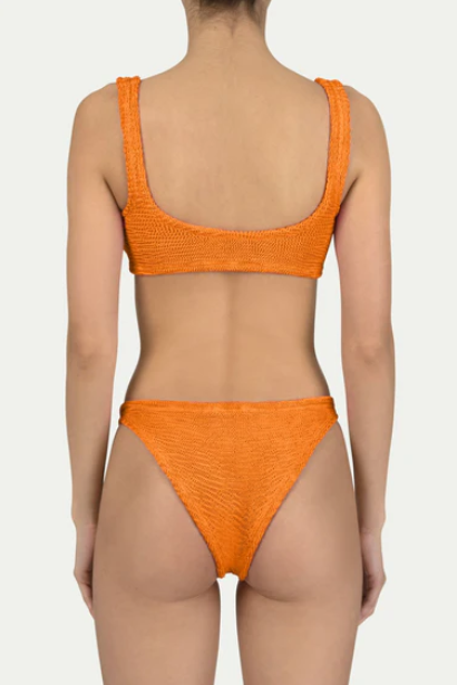 Paramidonna Ribbed Fashion Bikini Orange