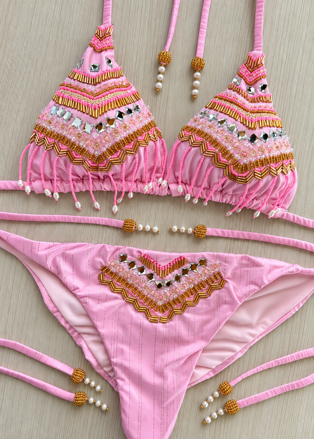 Beach Fashion Only Desert Rose Triangel Top