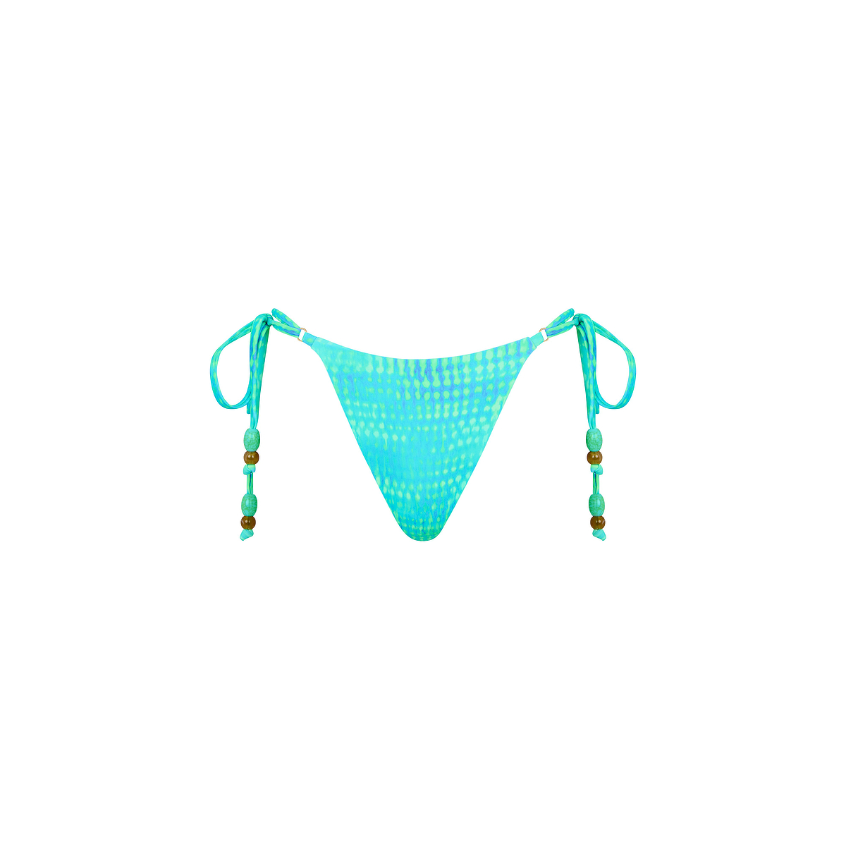 Kulani Kinis Summer Seas Tie Side Thong Bottom