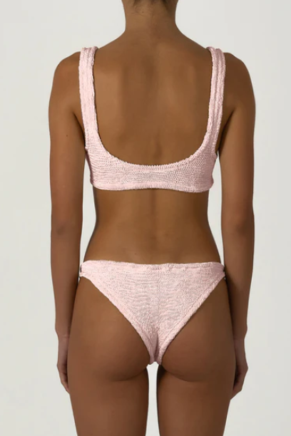 Paramidonna Geribbelde Bralette Bikini Licht Roze