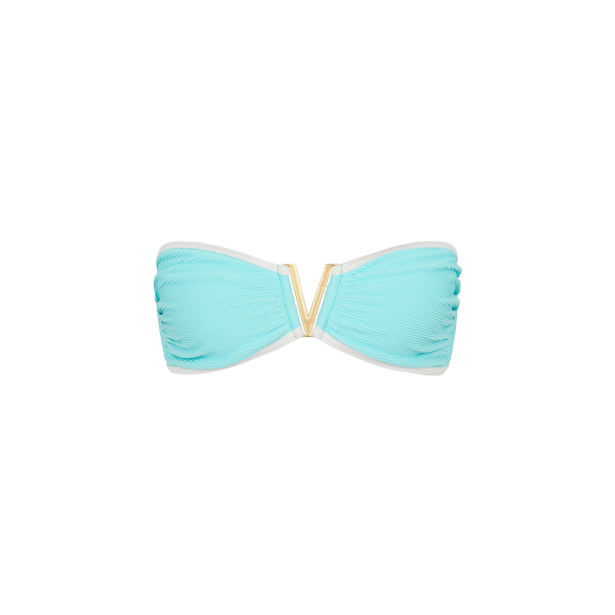 Kulani Kinis BLue Calypso V Bandeau Top