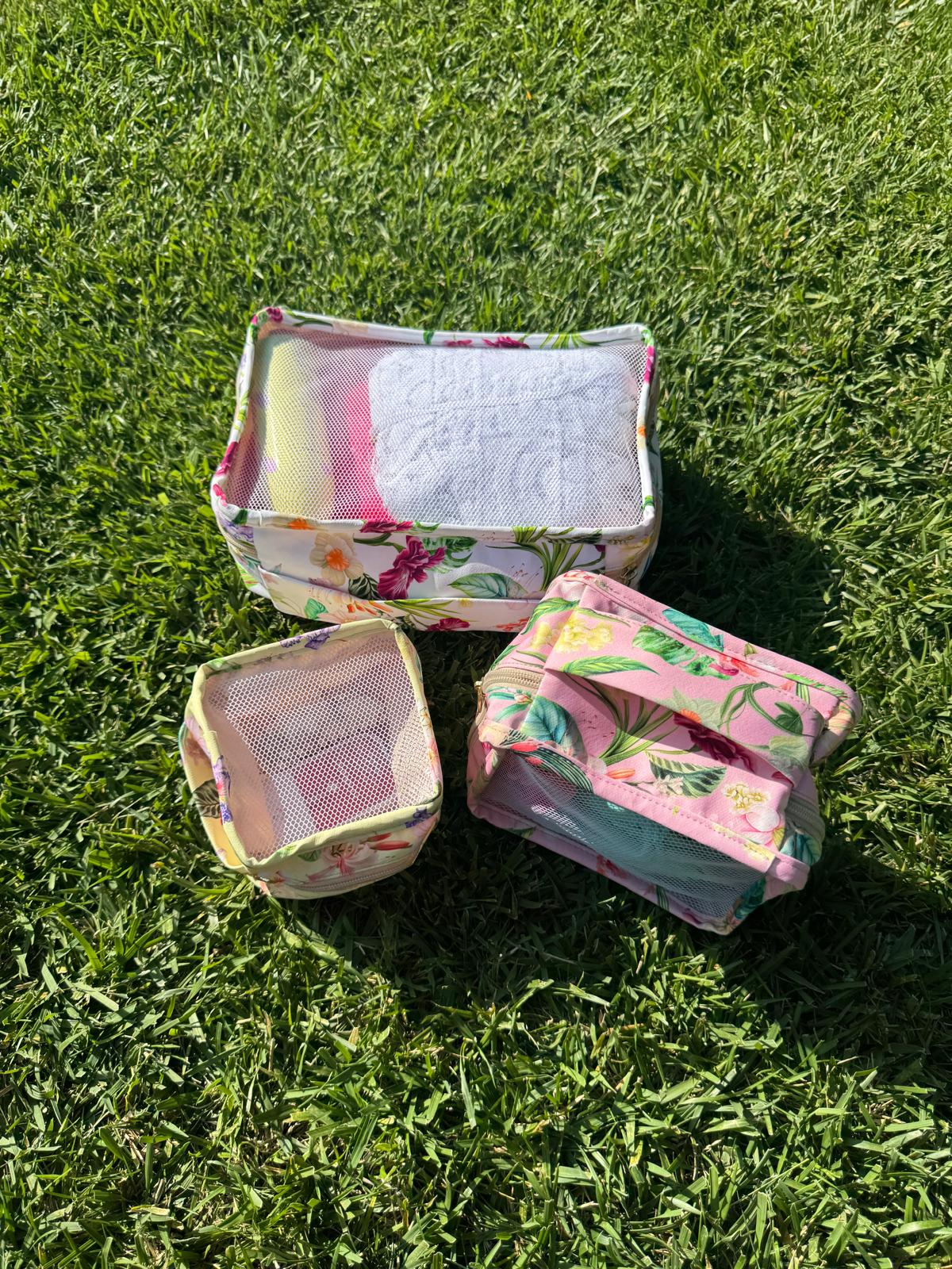 Pq Swim Paradise Bloom Packing Cubes