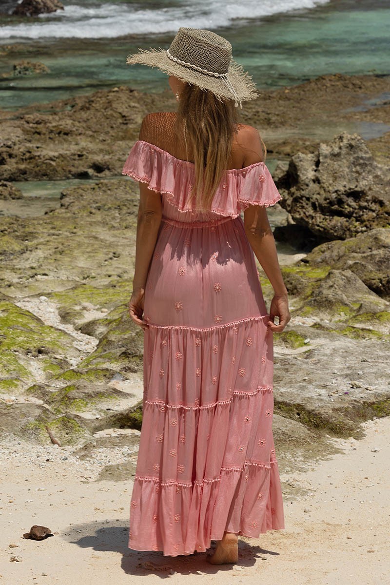 Miss June Long Dress Kate Pink