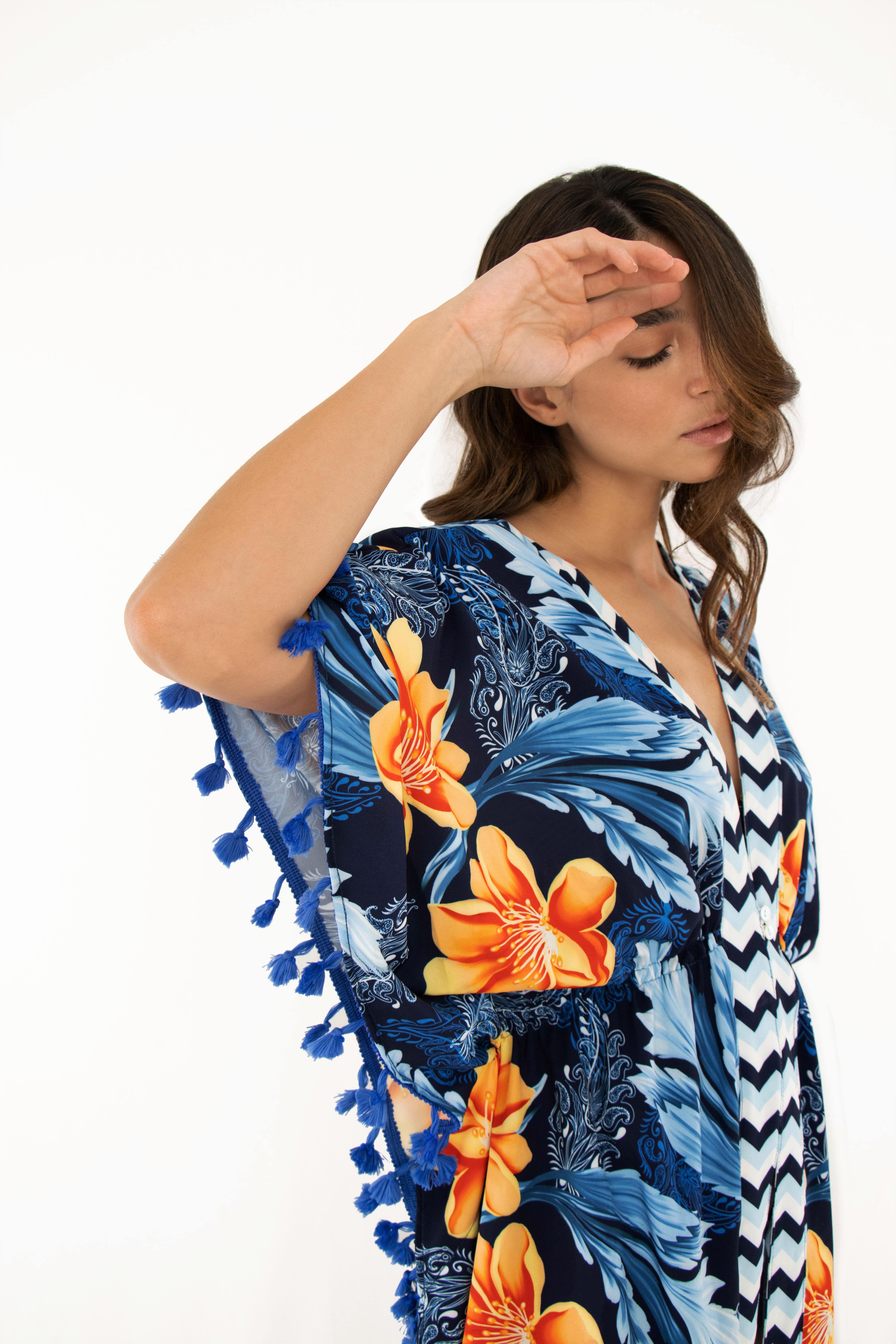 Milonga Paisley Kimono