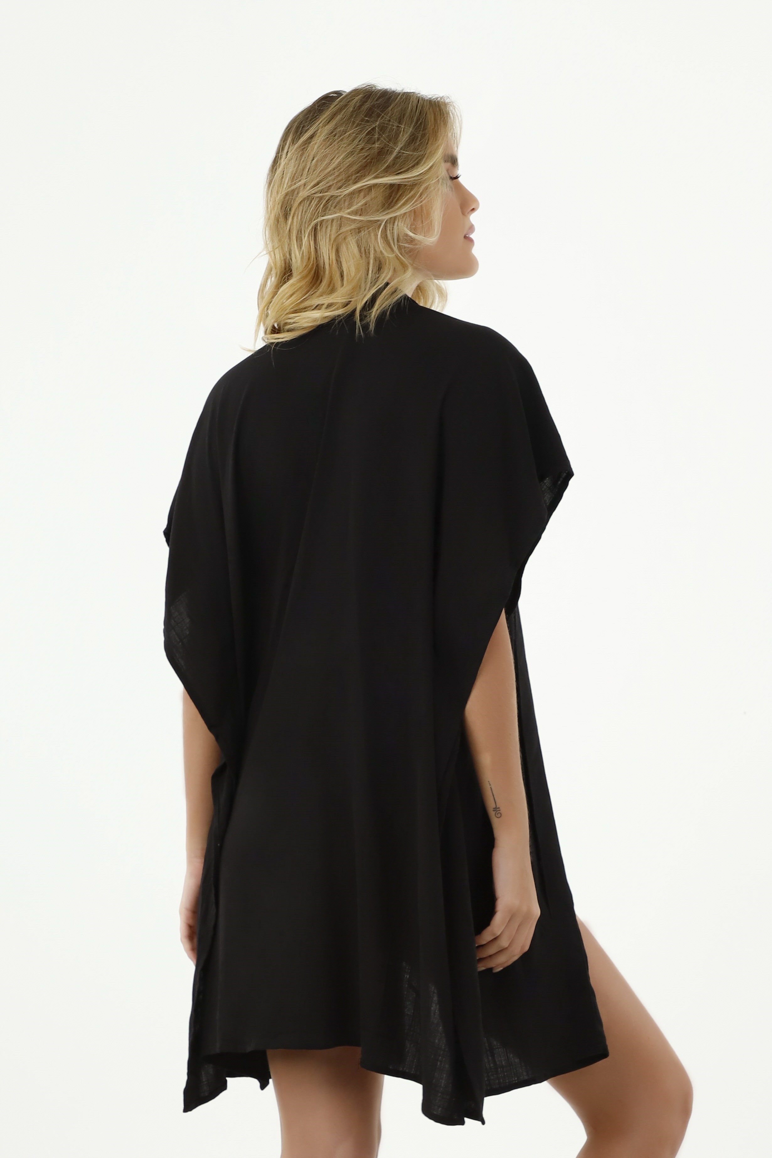 Milonga Palette Strandblouse Zwart