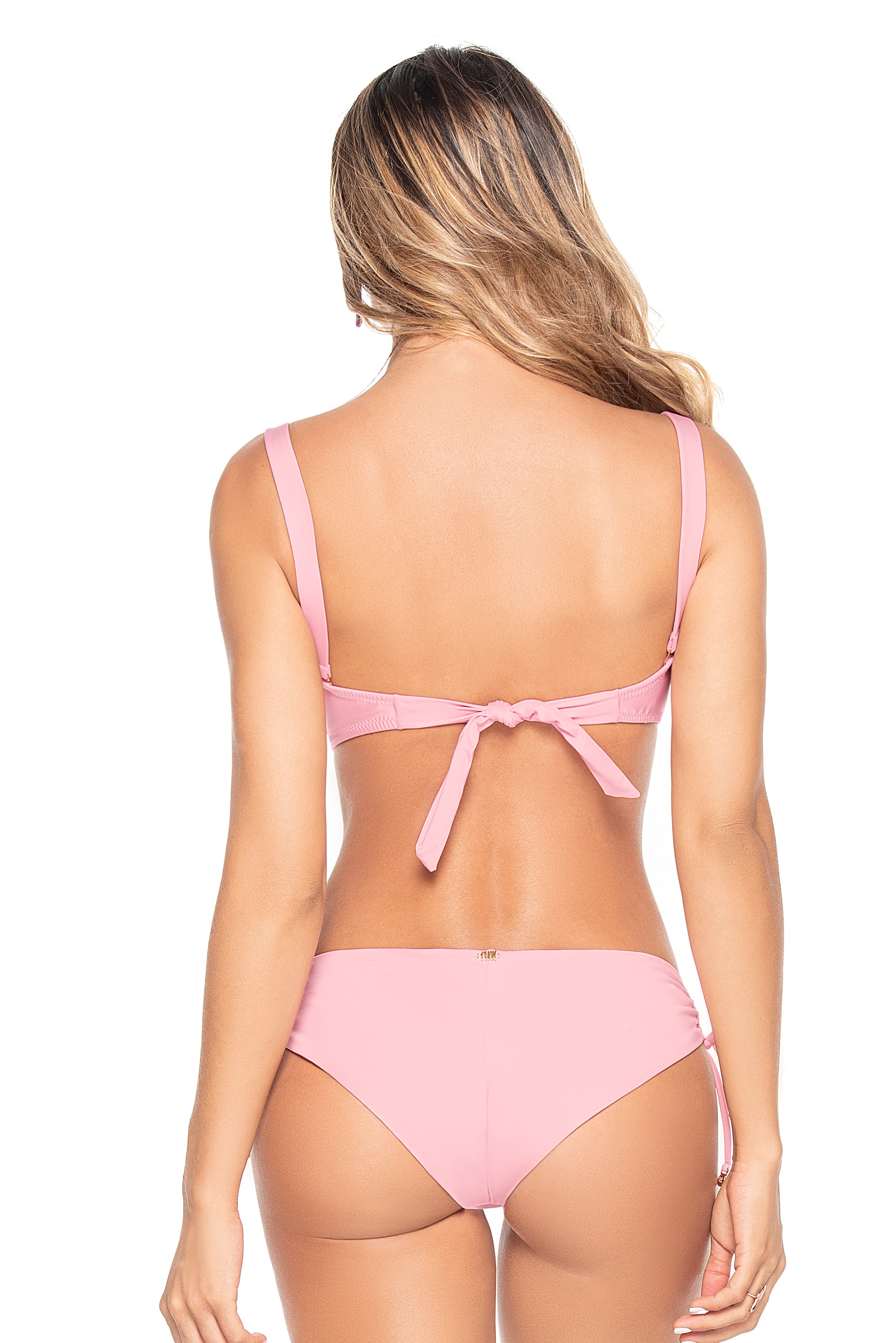 Phax Licht Roze Bandeau Bikini 