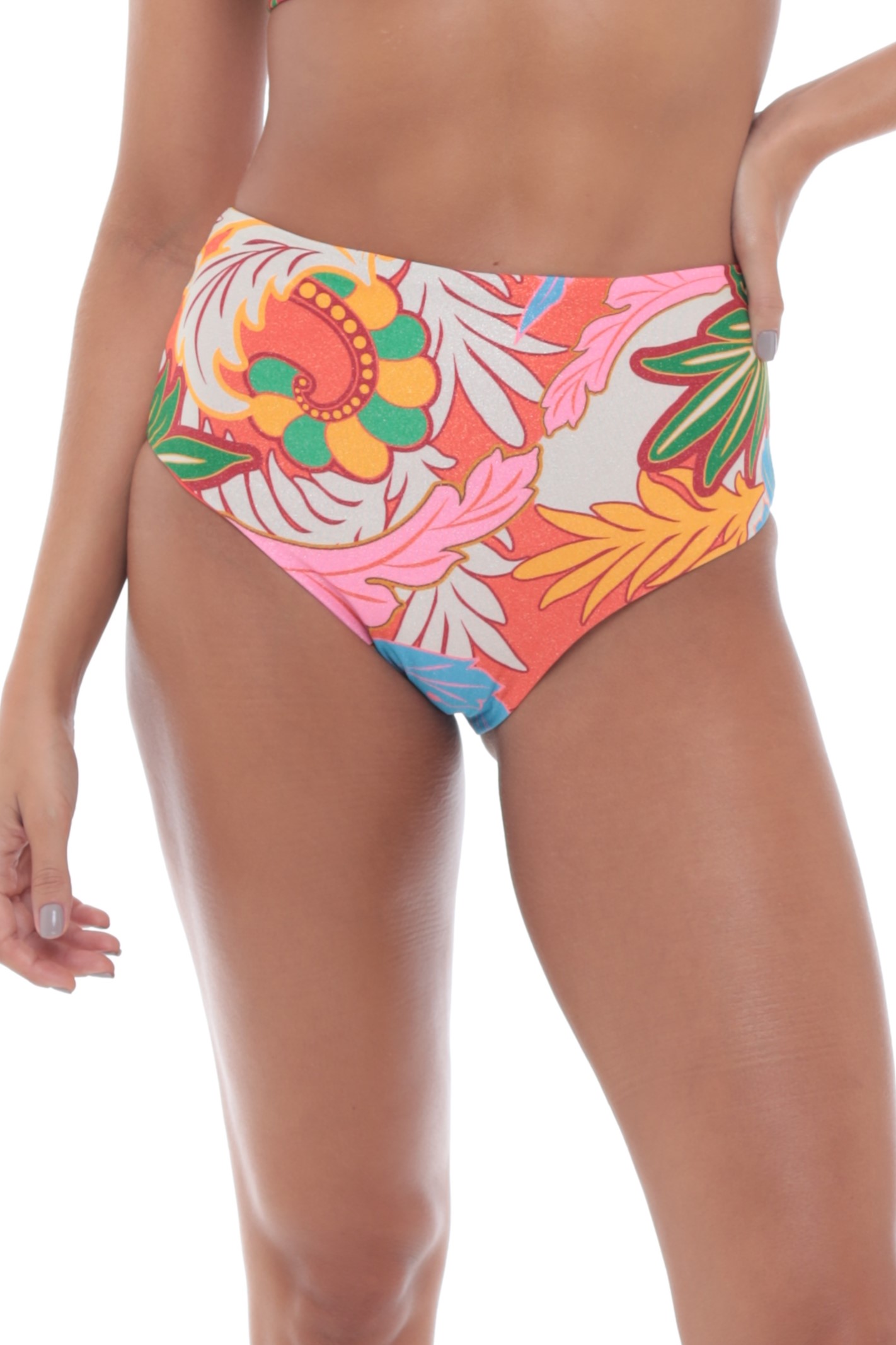 Milonga Kawi High Waist Bikini Bottom