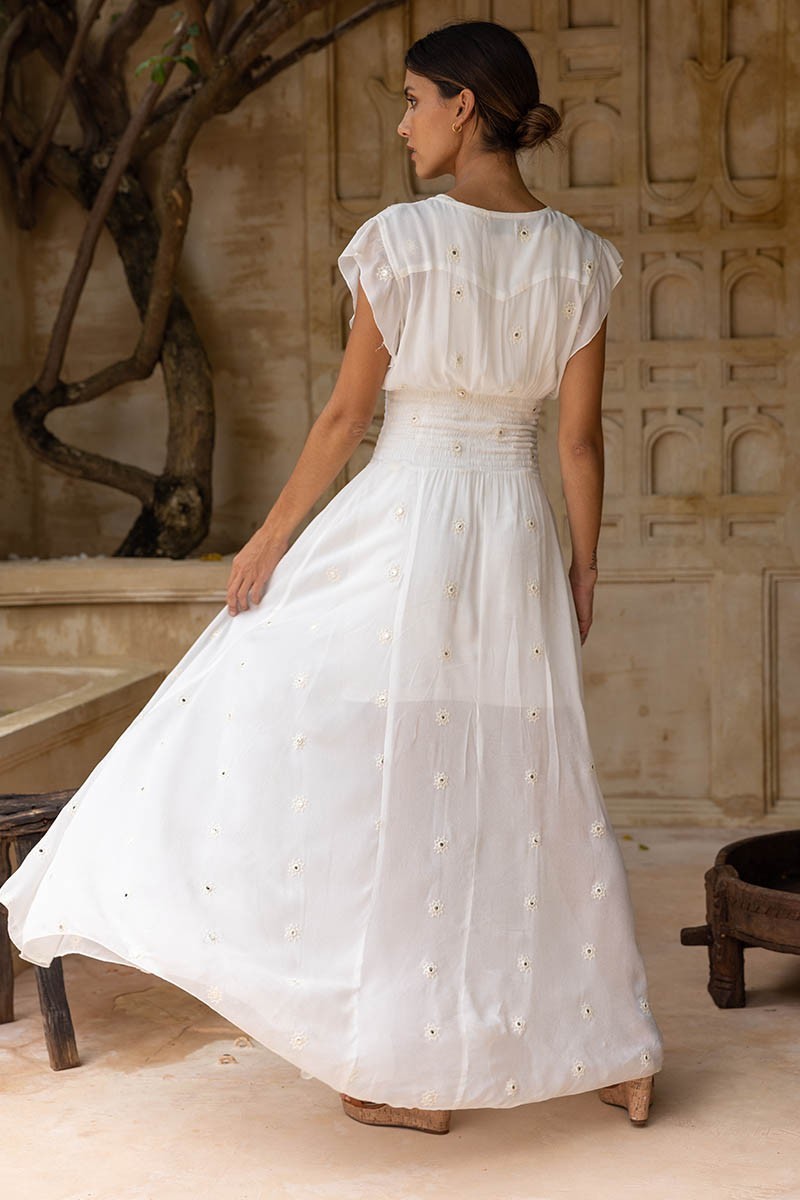 Miss June Long Dress Rosanna White