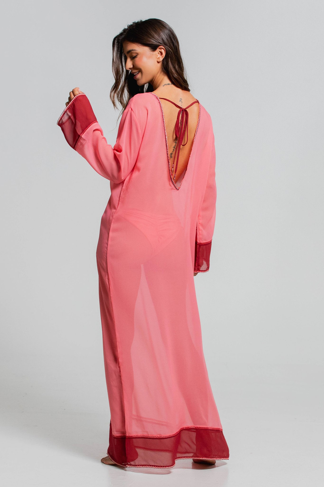 Cosita Linda Poppy Whisper Lange Kaftan