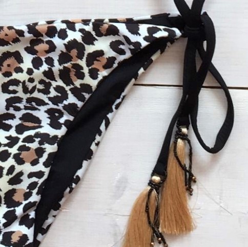 Jaguar Strapless V Bikini Black