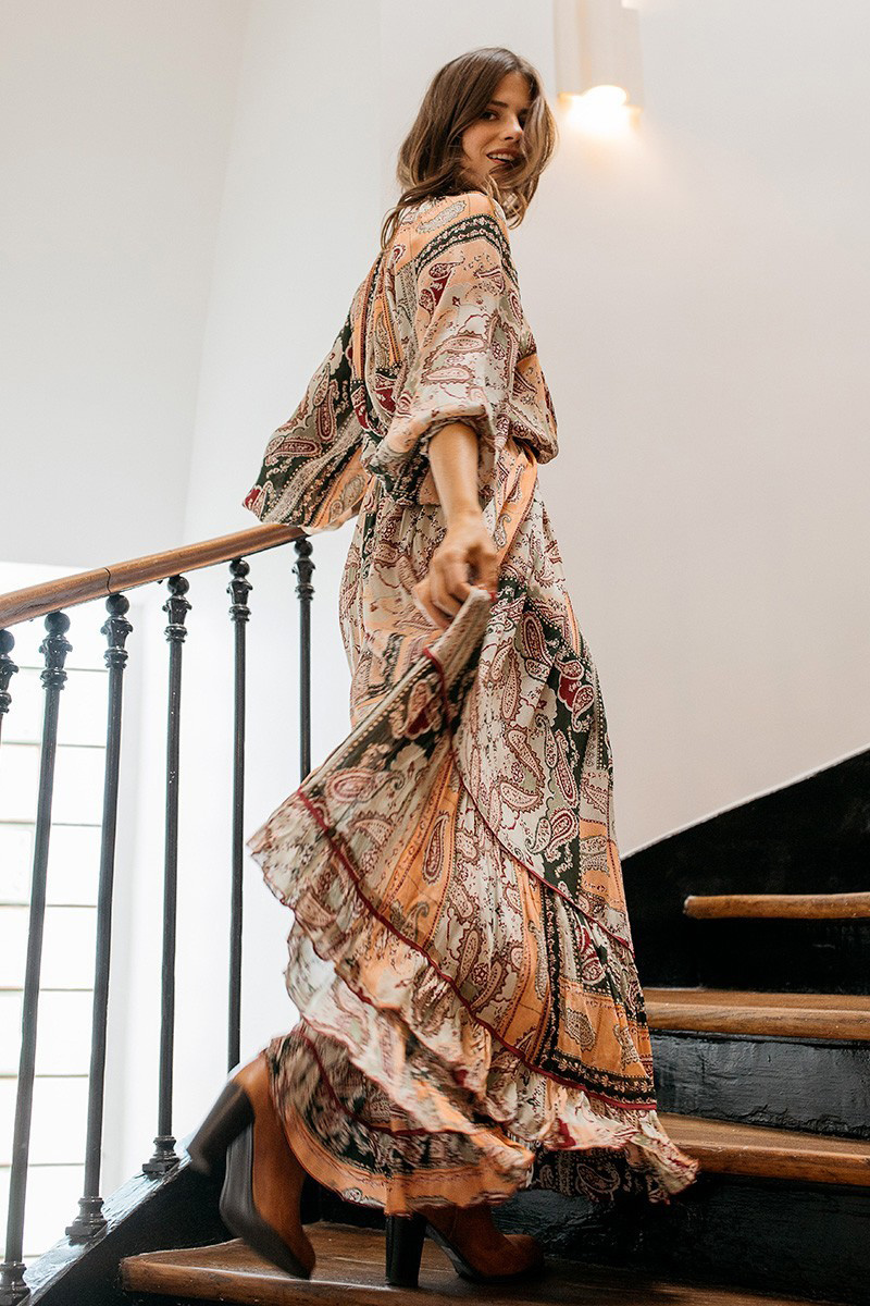 Miss June Maxi Jurk Hendrix