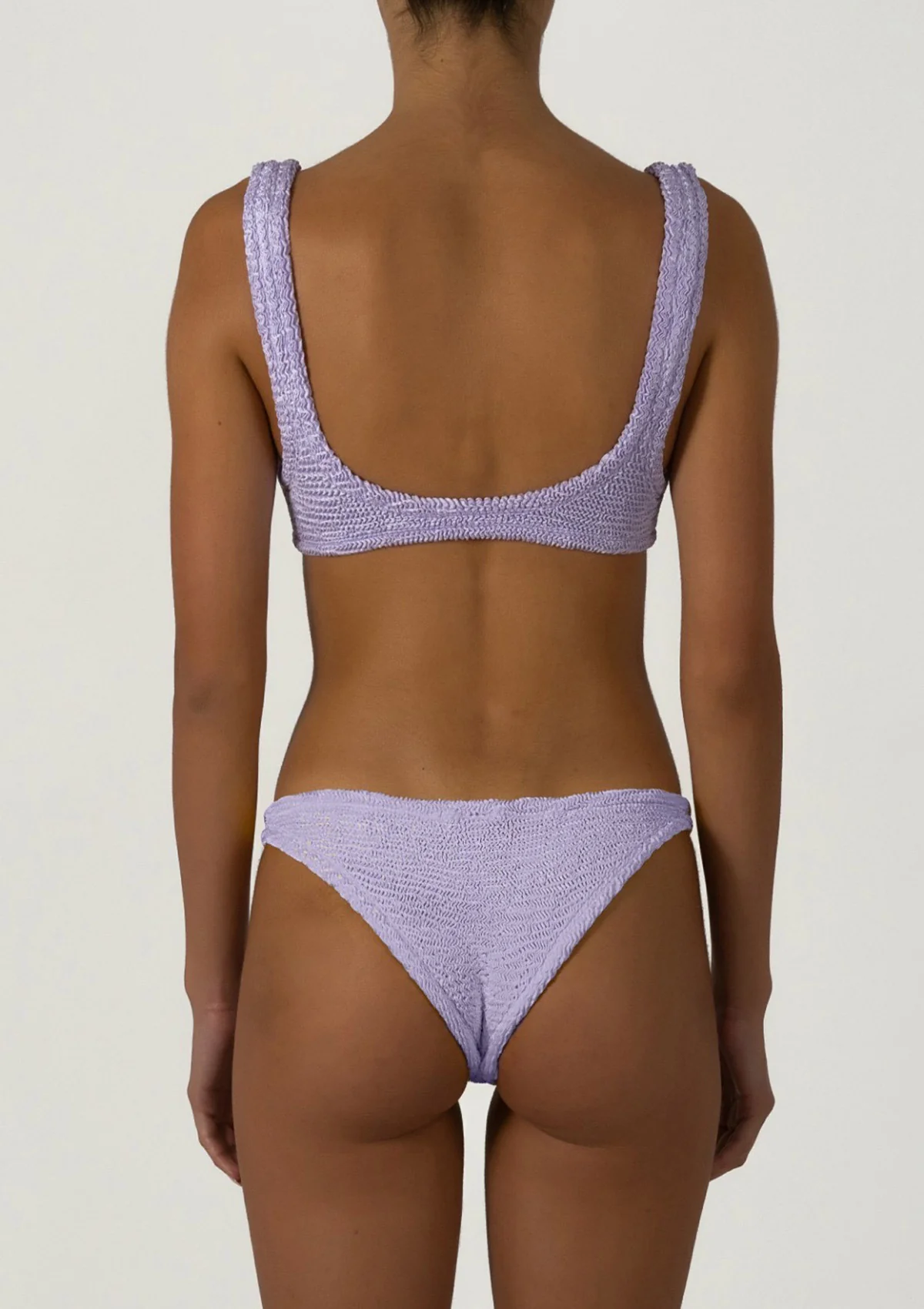 Paramidonna Geribbelde Bralette Bikini Lila