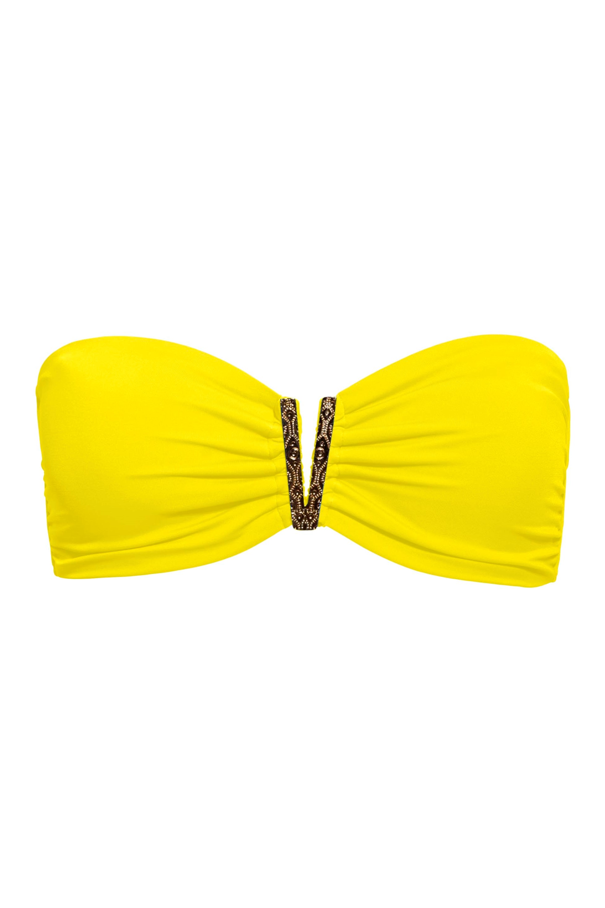 Phax Gele V - Bandeau Bikini Top 