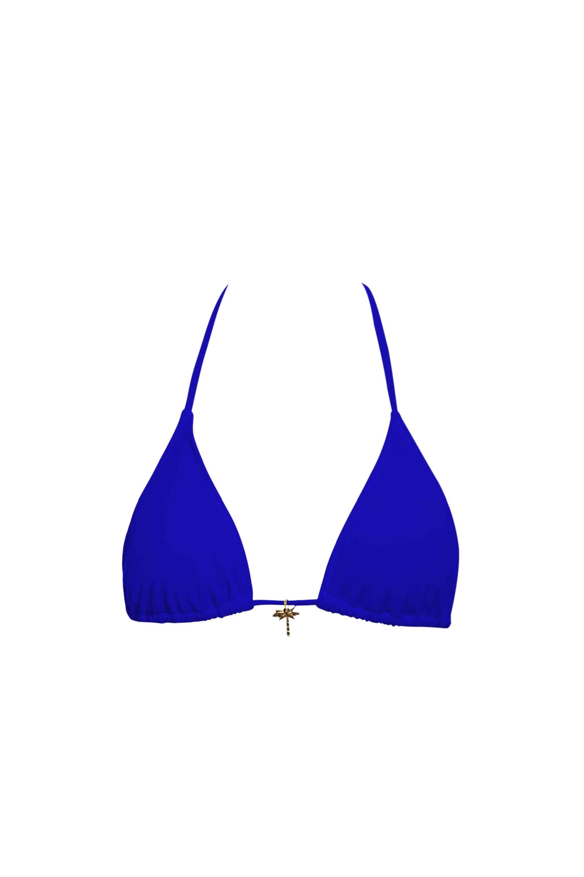 Phax Color Mix Triangle Bikini Top Electric Blue-large-Blauw
