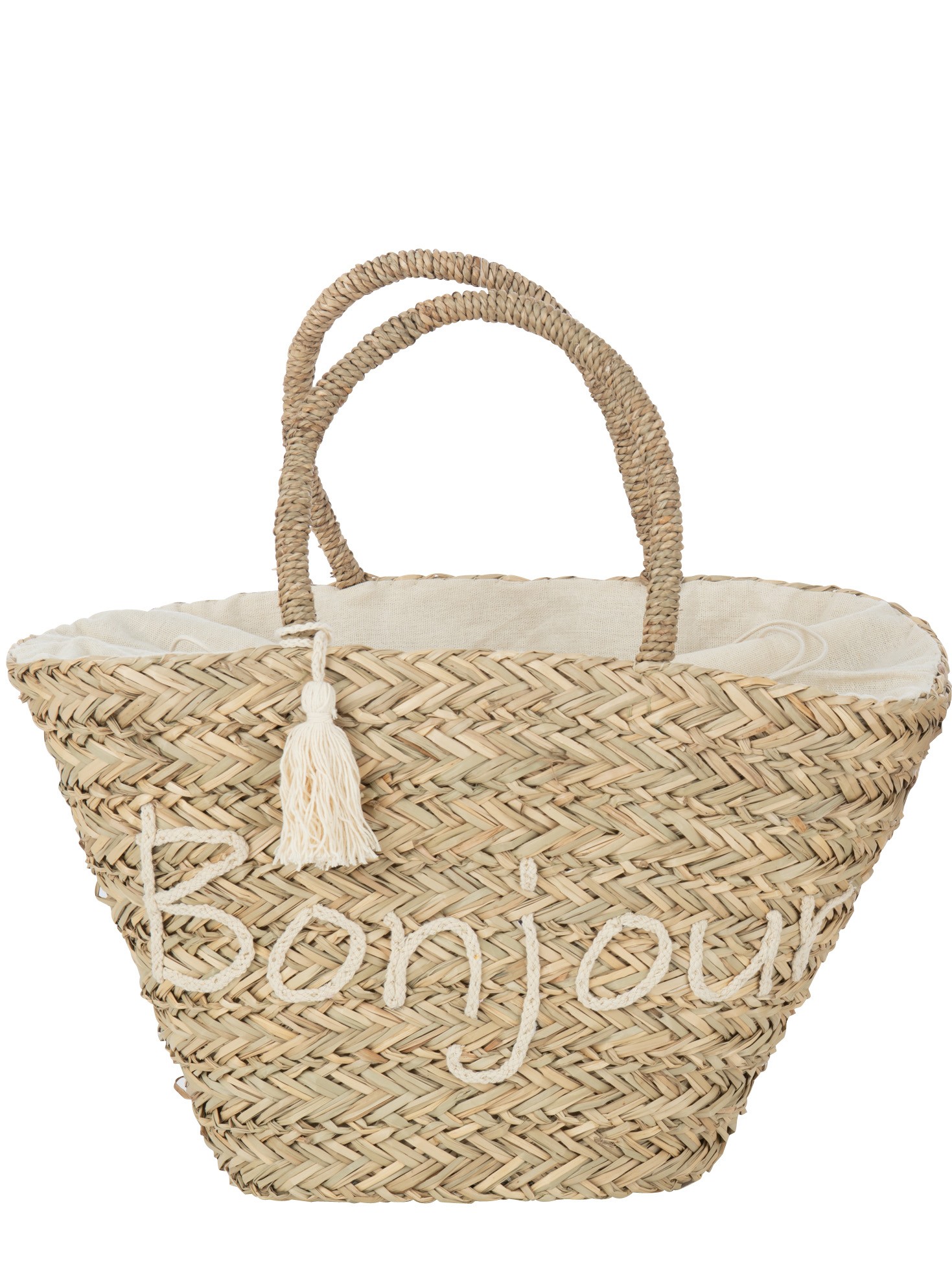 Strandtas Zeegras Bonjour