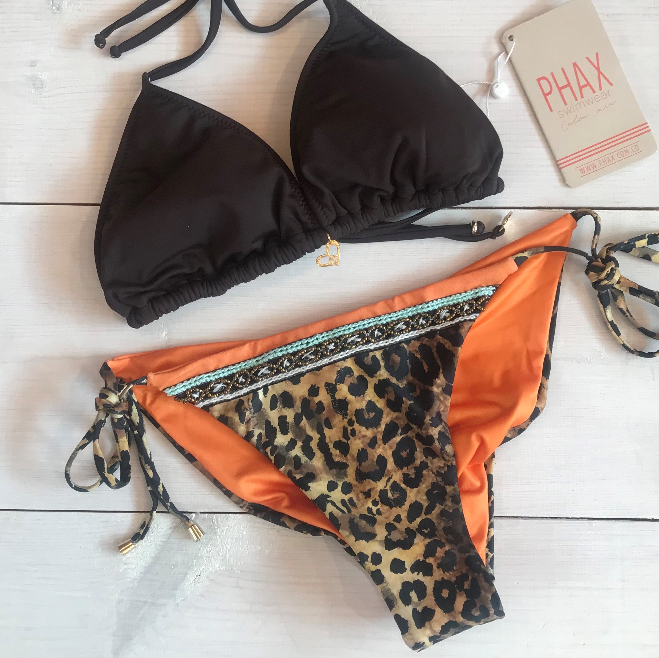 Triangle Top Brown - Makera Safari Bottom 