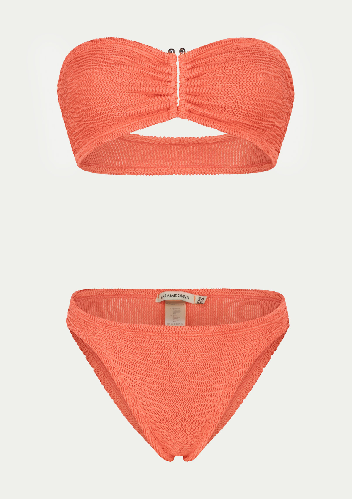 Paramidonna Frida One Size Bikini Salmon