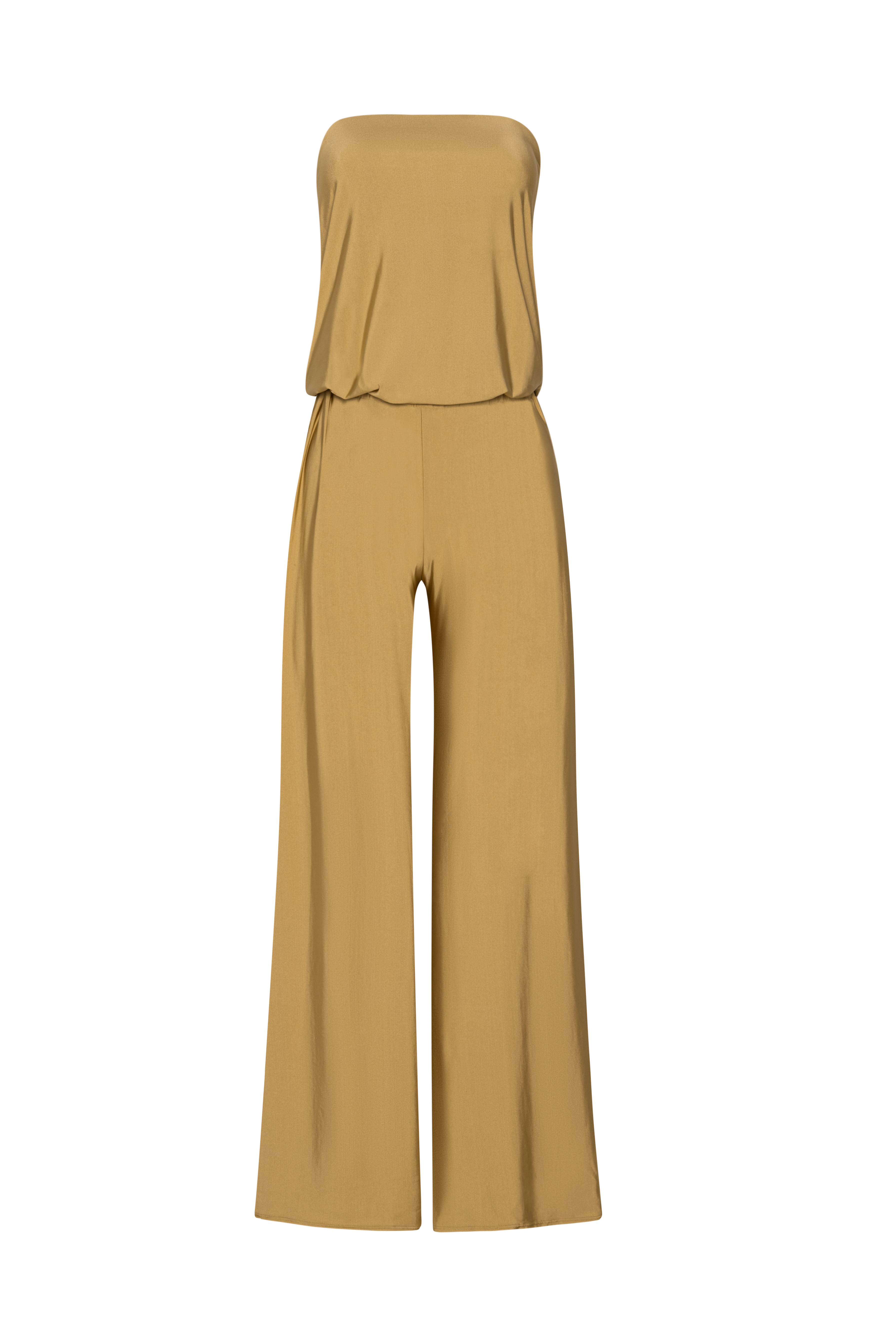 PQ Swim Mocha Lacey Jumpsuit Gold