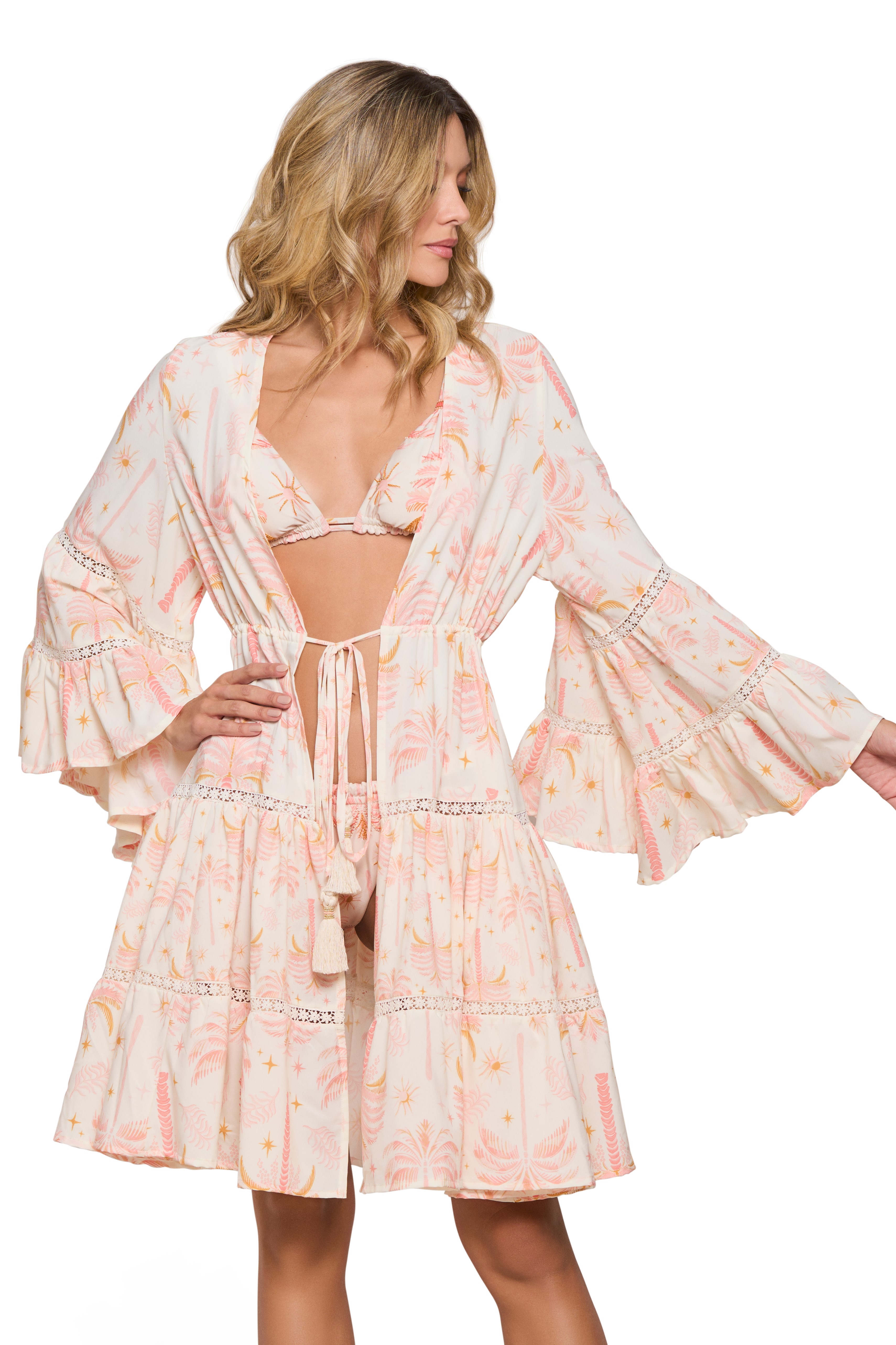 Cosita Linda Sunset Strand Kimono