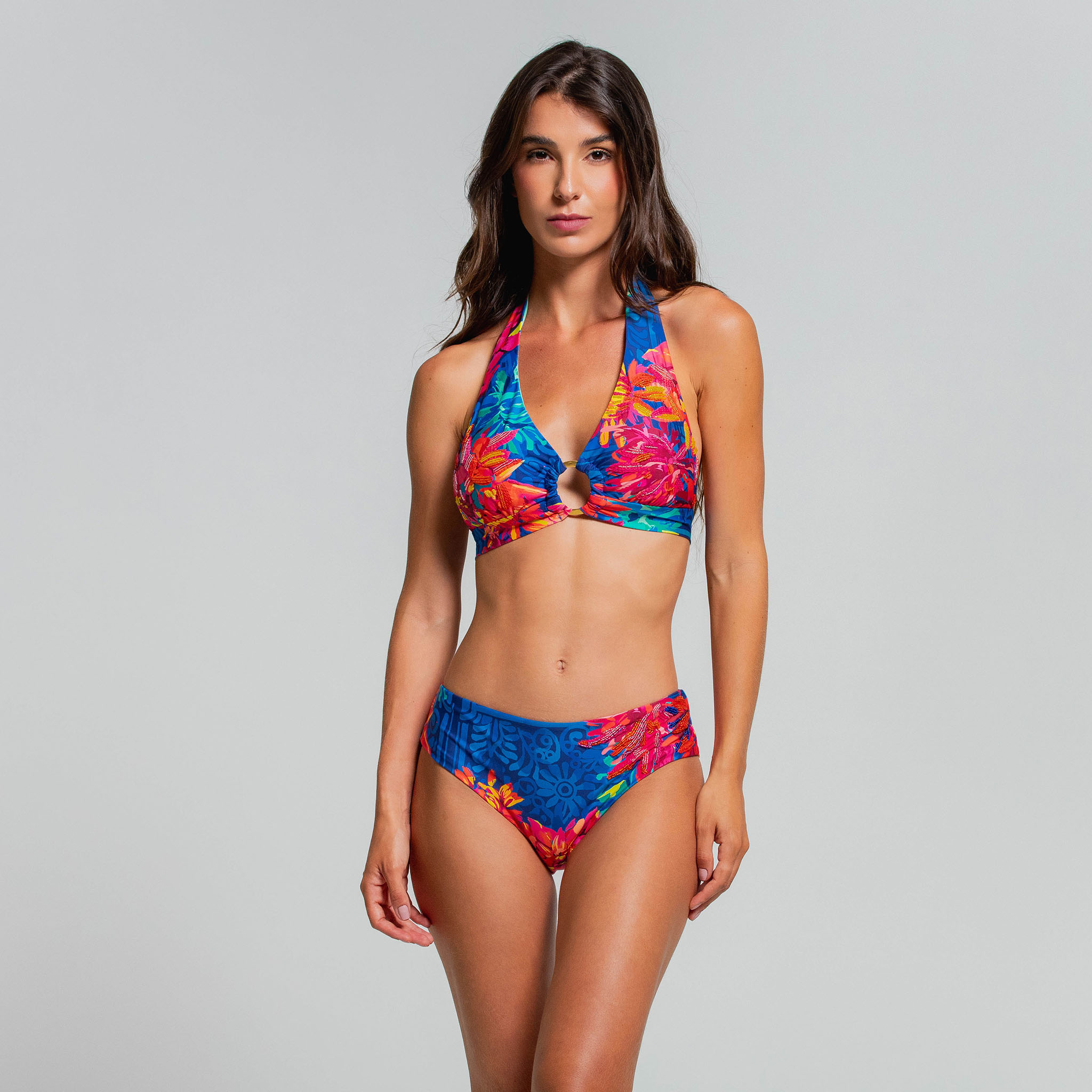 Cosita Linda Sunset Fiesta Luxe Halter 