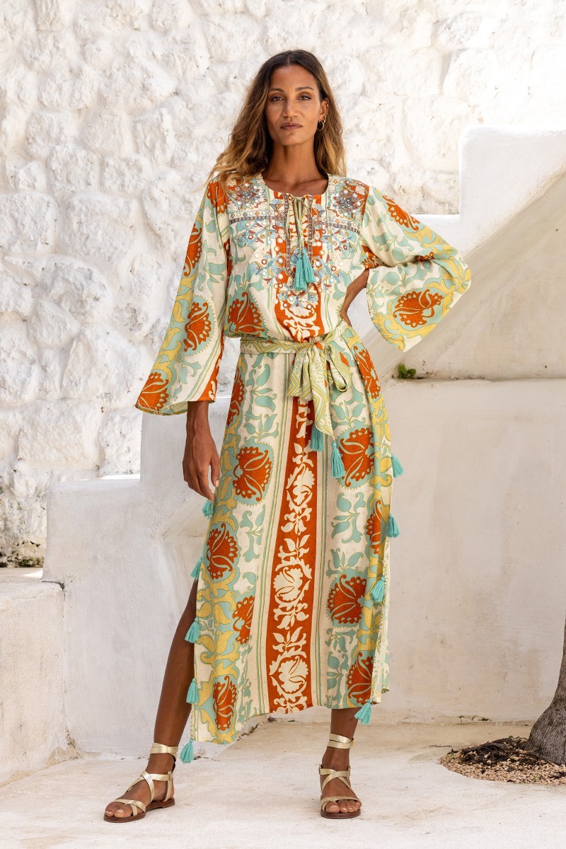 Miss June Long Dress Niobi