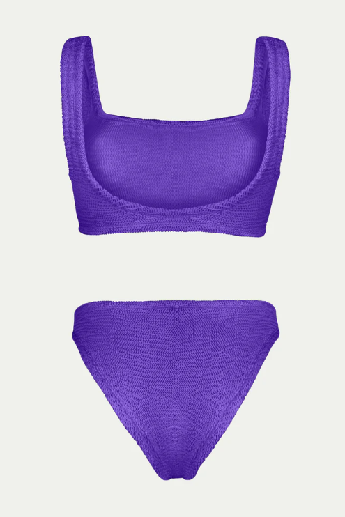 Paramidonna Emily Ribbed Fashion Bikini Grapes