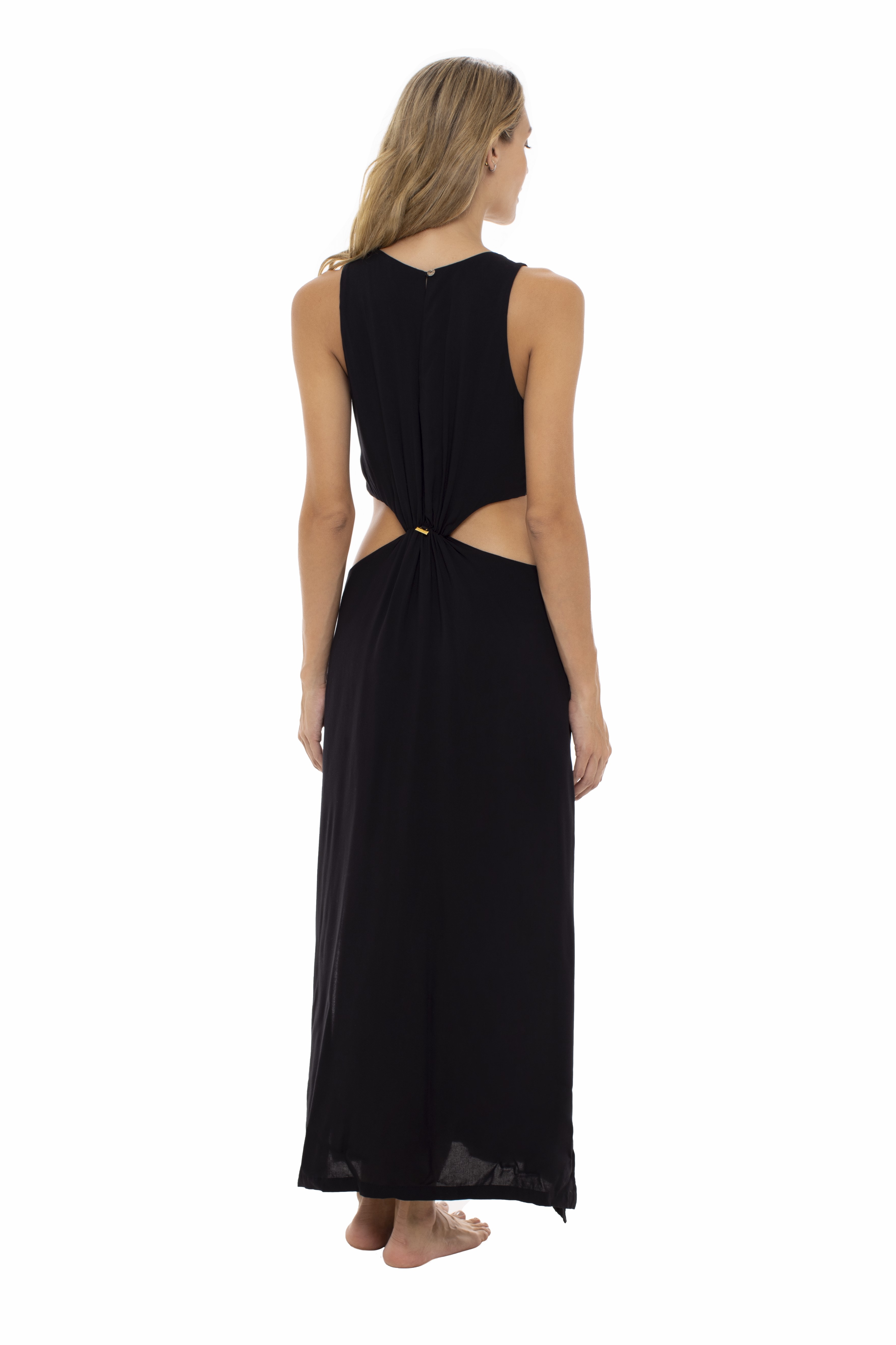 Milonga Palette Black Cut Out Dress