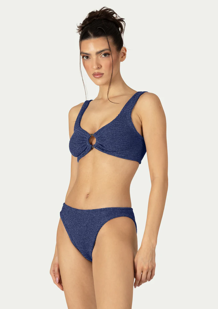 Paramidonna Irina One Size Bikini Navy Lurex