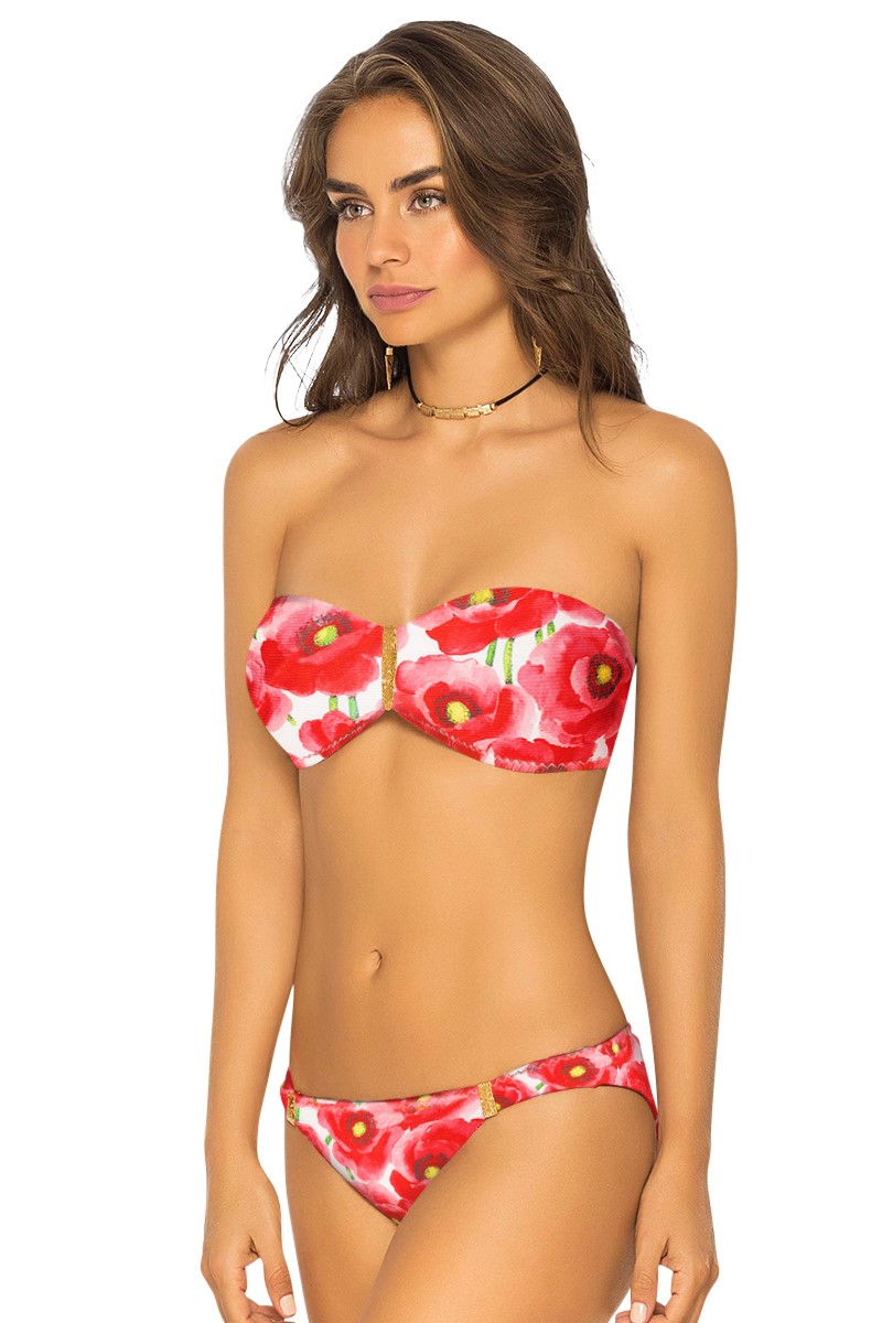 Phax Deluxe Flowers Bandeau Bikini 