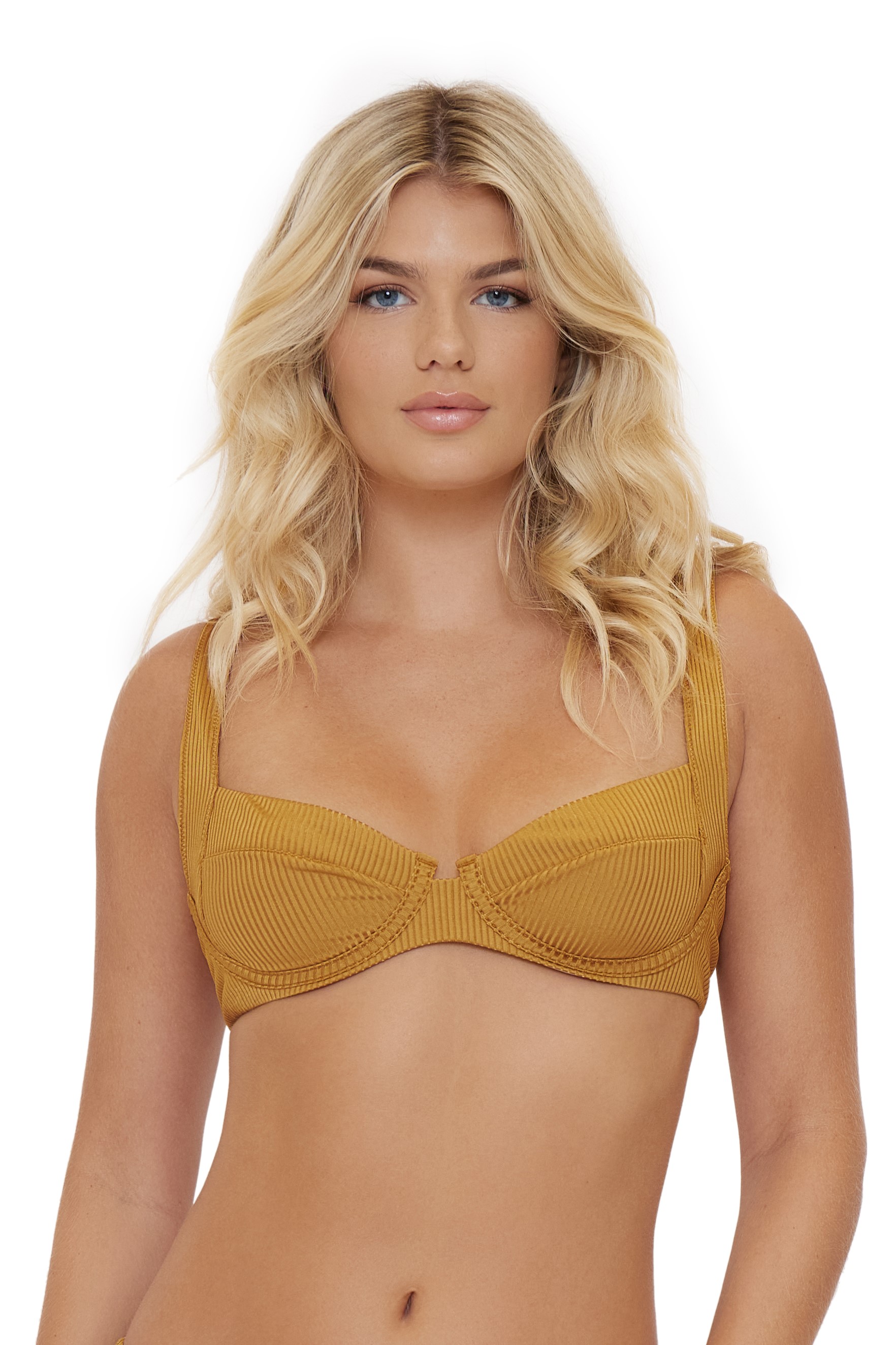 Pilyq Swim Golden Pearl Beugel Bikini Top