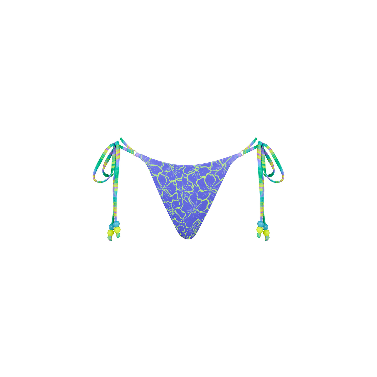 Kulani Kinis Summer Wave Thong Tie Side Bottom