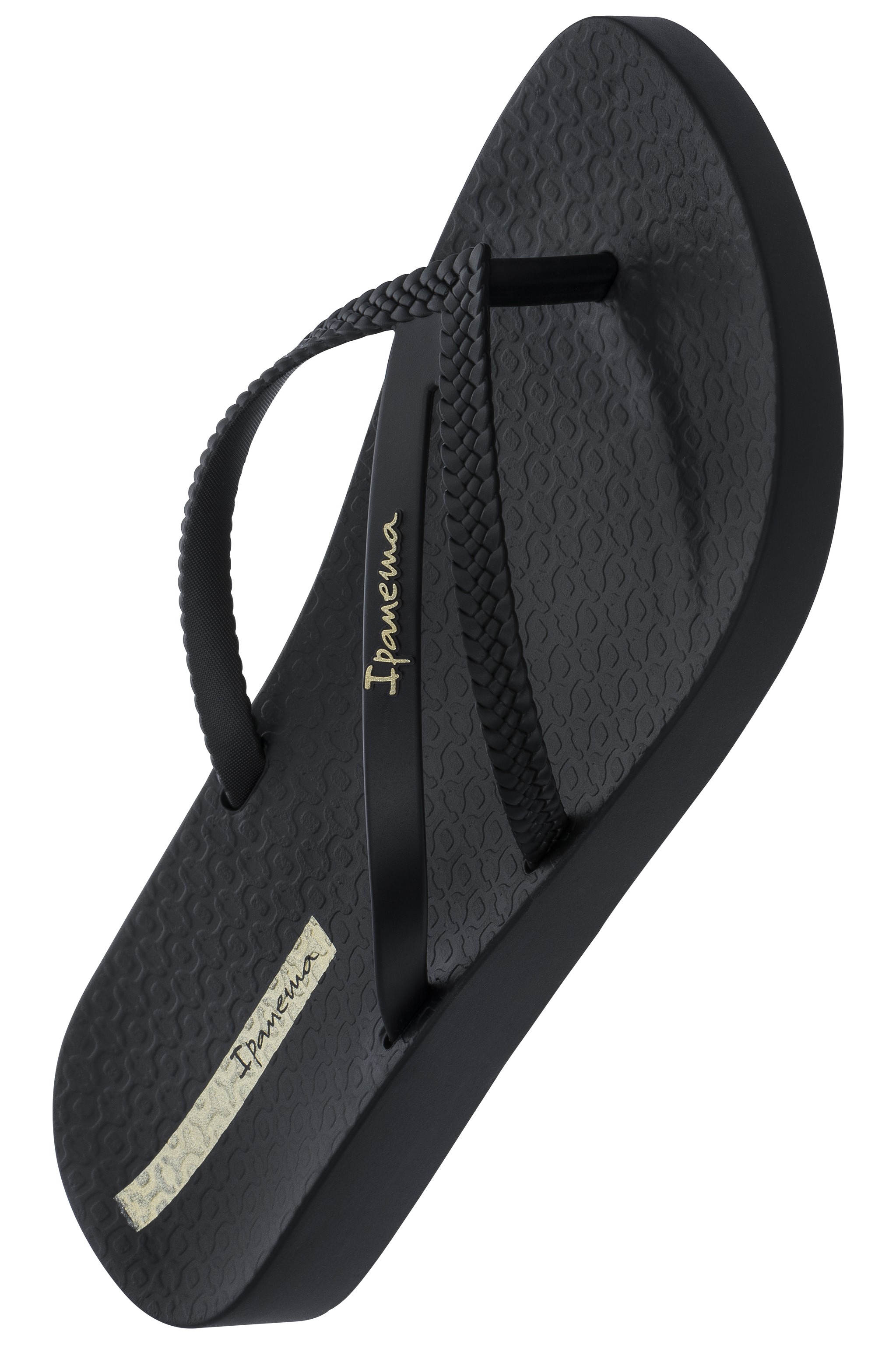 Ipanema Slippers Black High Sole