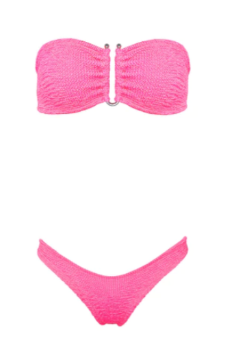 Paramidonna Strapless Bikini Bubble Pink