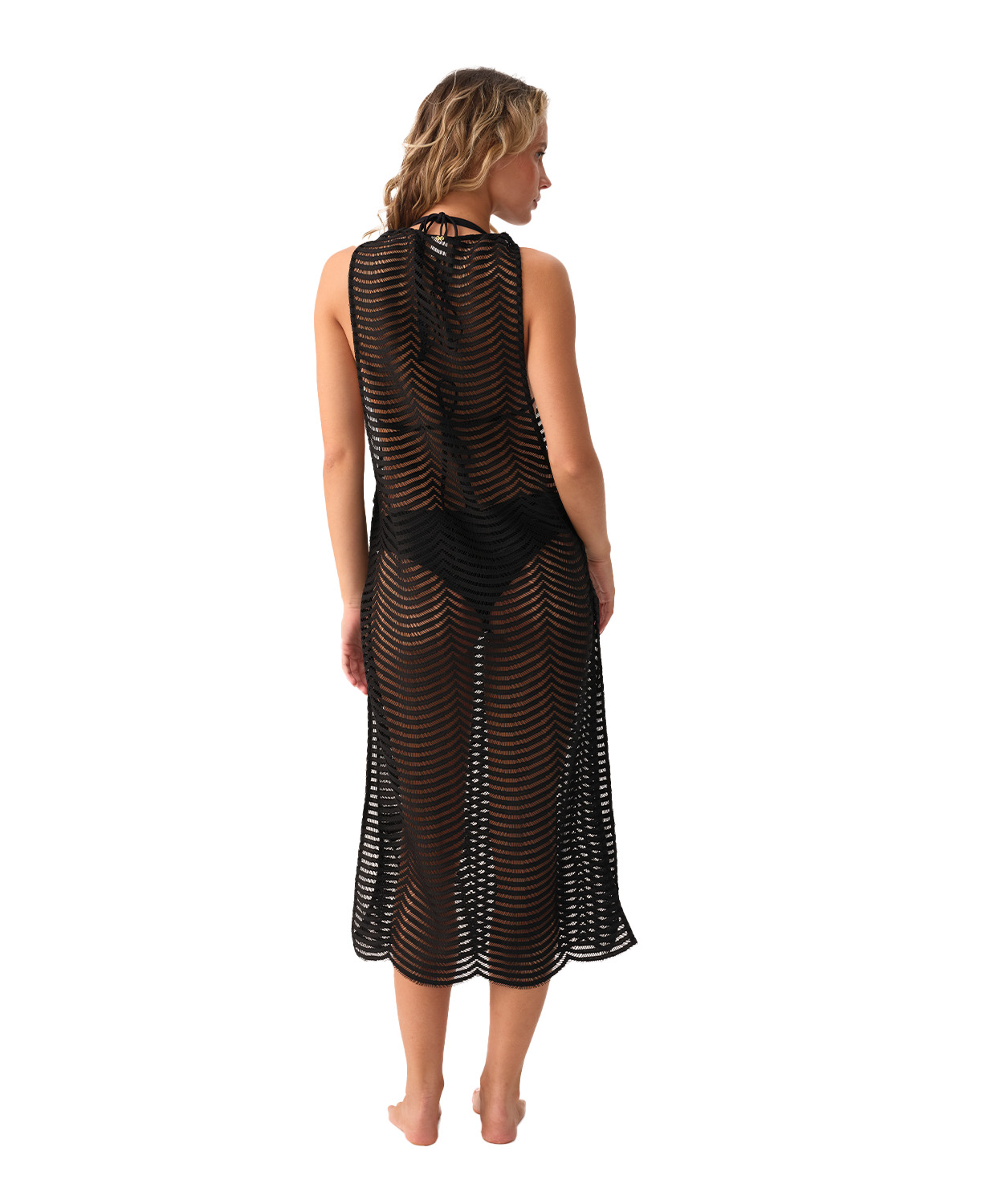 PQ Swim Midnight Harbor Jurk Zwart