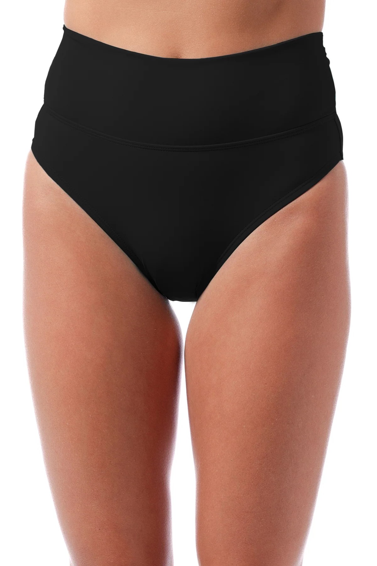 Jantzen Zwart High Waist Broekje Jantzen Zwart High Waist Broekje