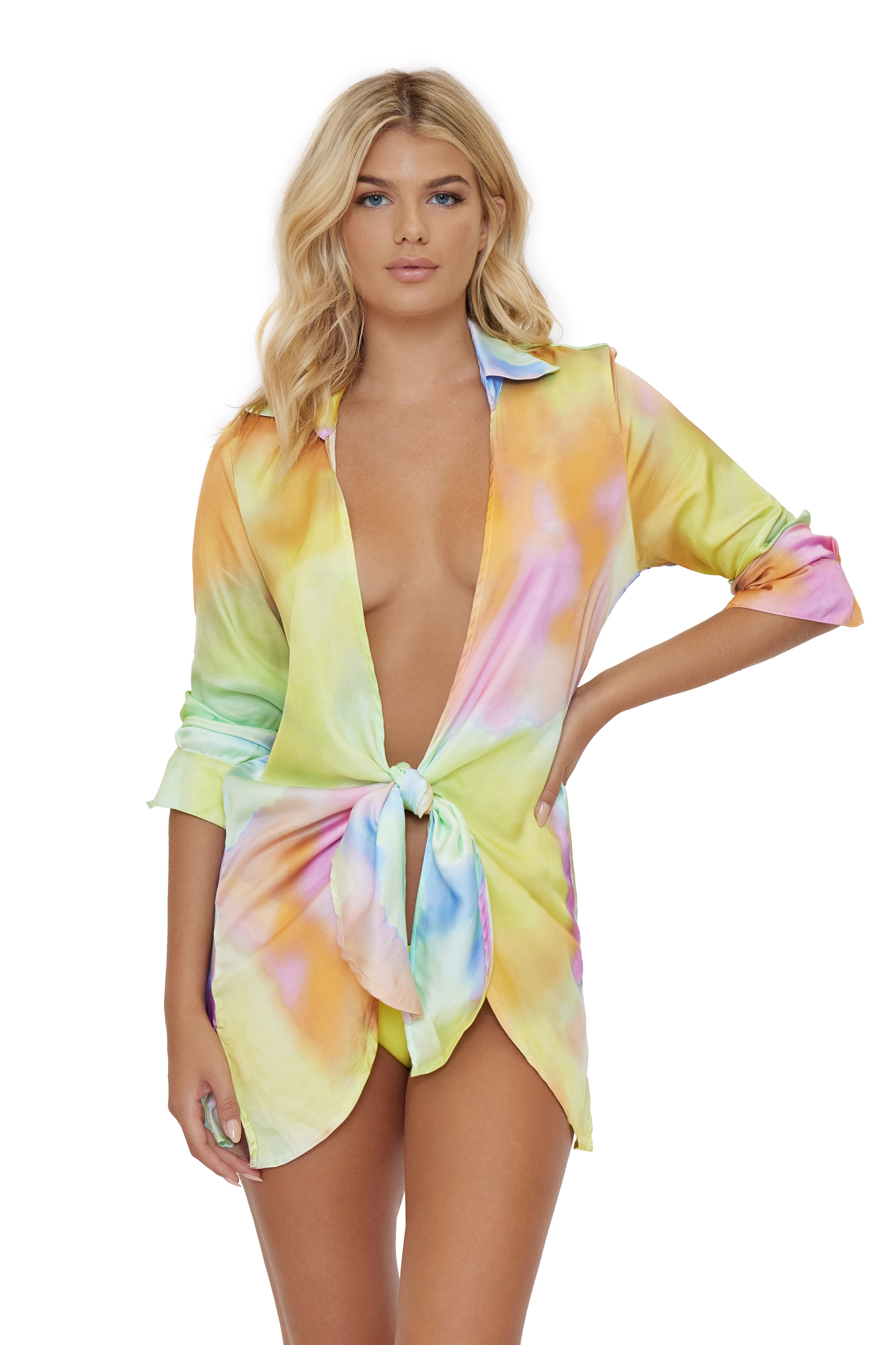Pilyq Swim Sunrise Strand Blouse