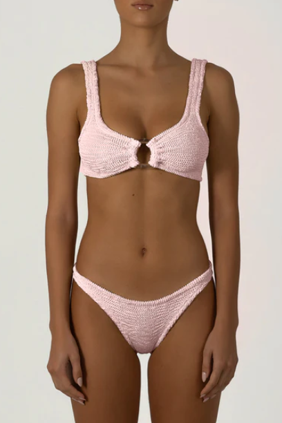 Paramidonna Geribbelde Bralette Bikini Licht Roze