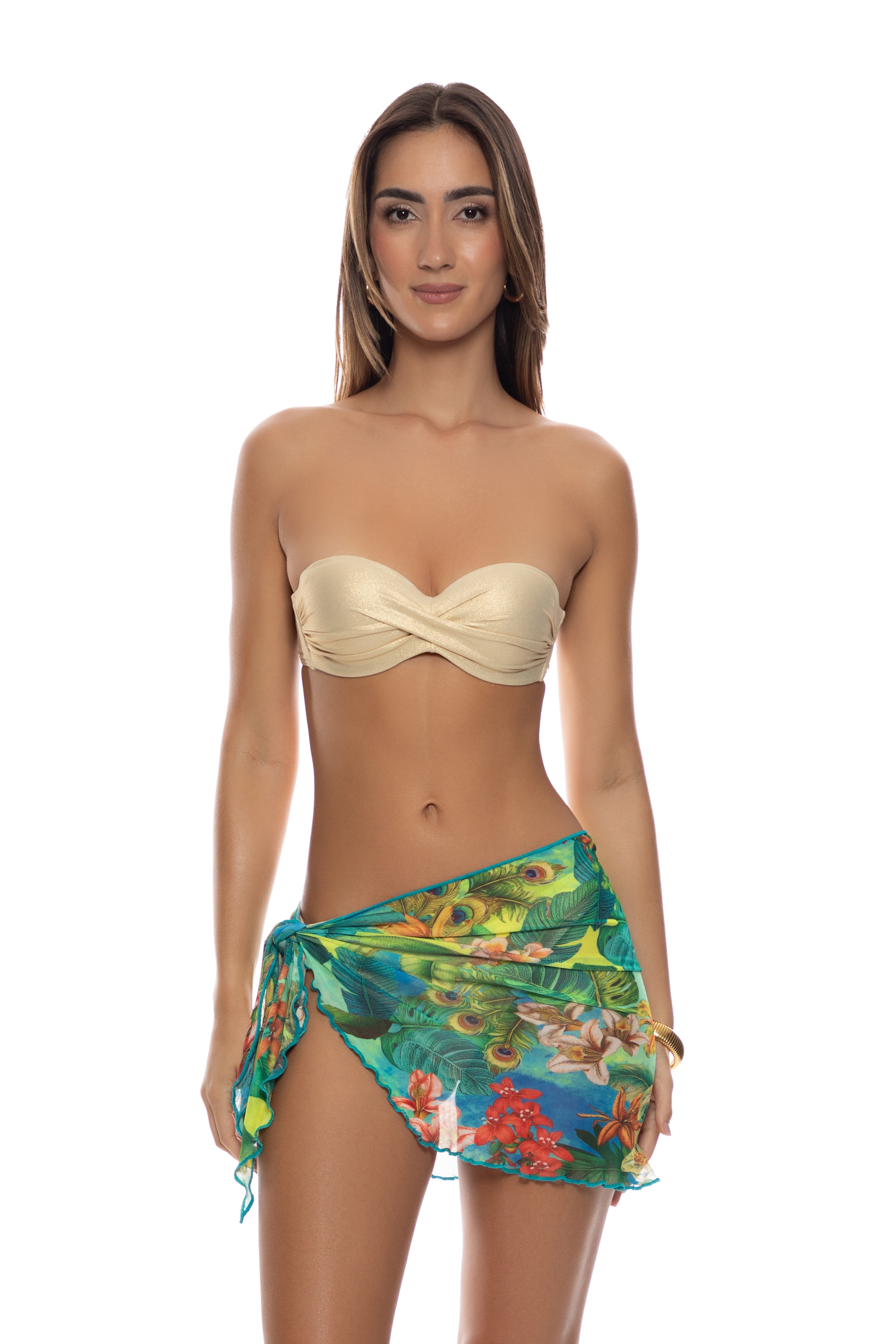 Luli Fama Peacock Affair Short Sarong